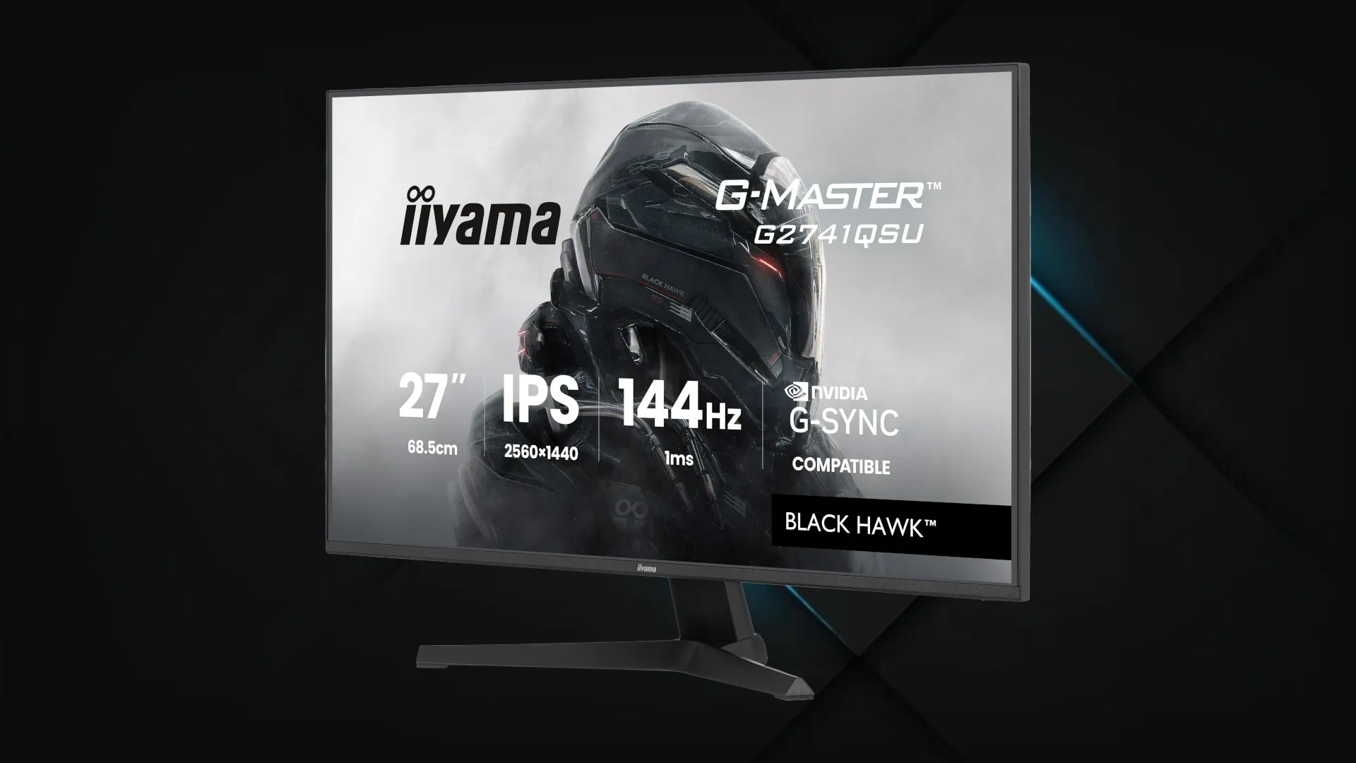Монітор iiyama 27" IPS 144Hz G2741QSU-B1 (UA)