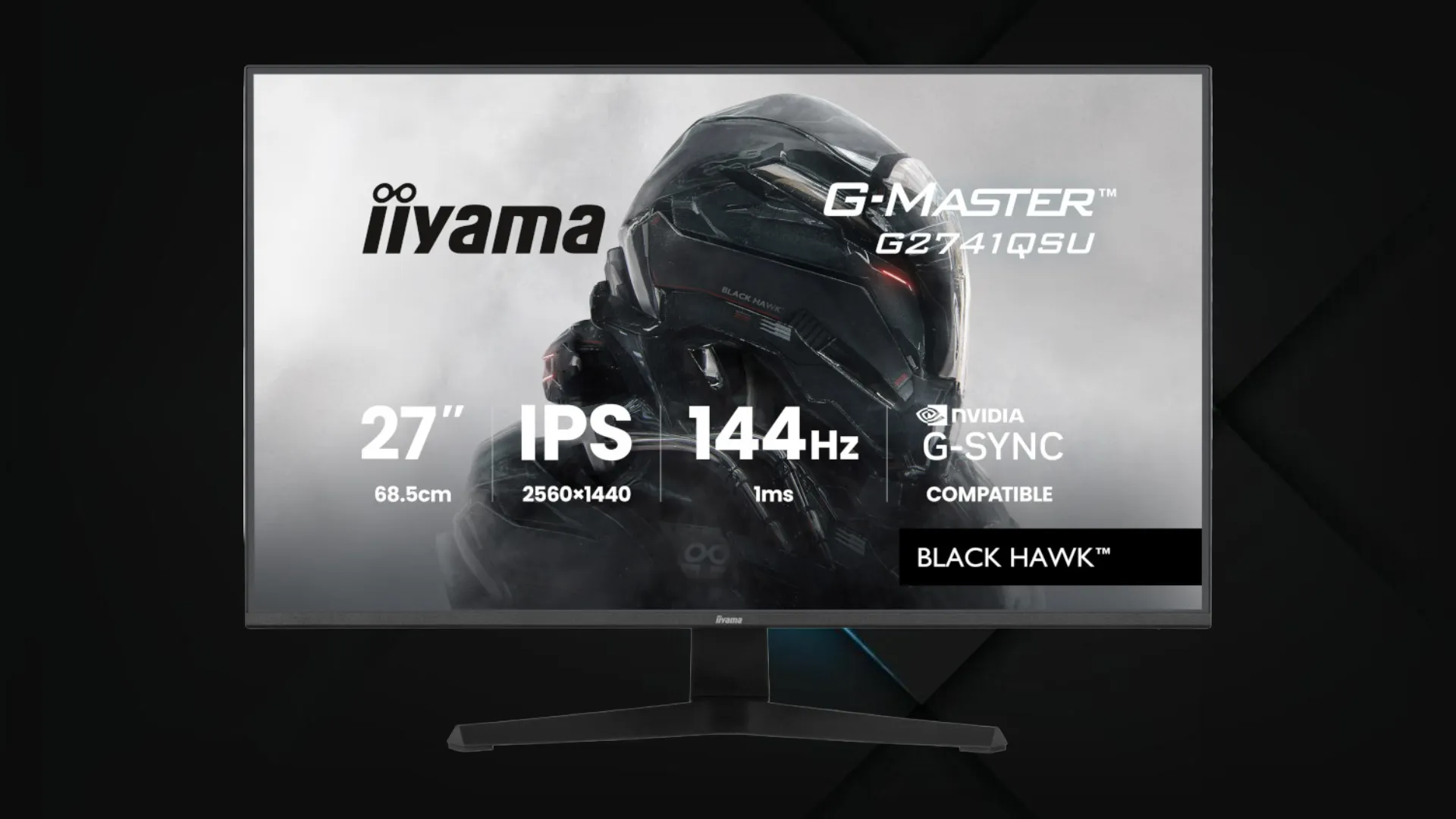 Монітор iiyama 27" IPS 144Hz G2741QSU-B1 (UA)