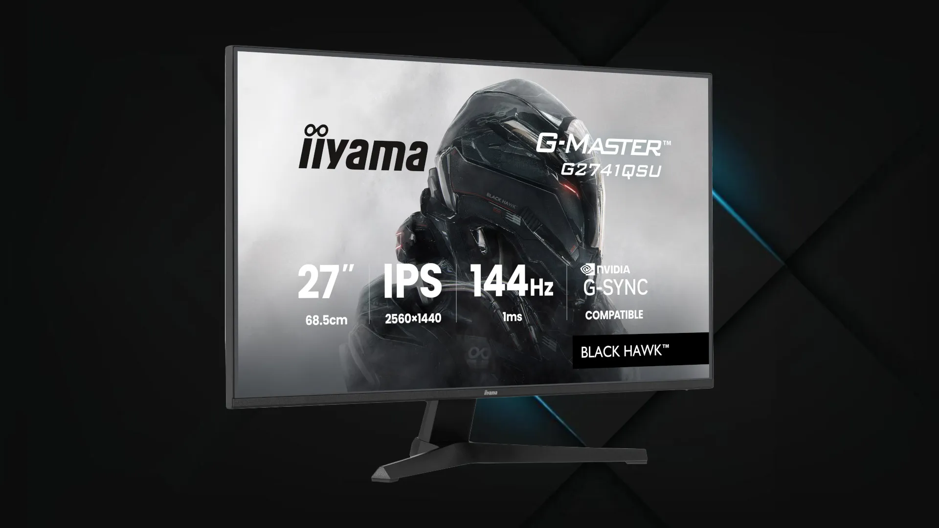Монітор iiyama 27" IPS 144Hz G2741QSU-B1 (UA)