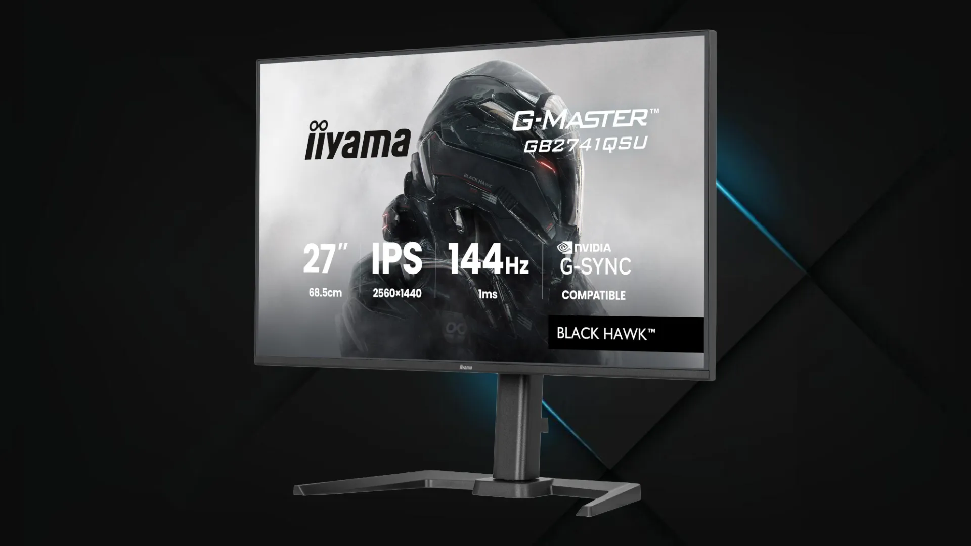 Монітор iiyama 27" IPS 144Hz GB2741QSU-B1 (UA)