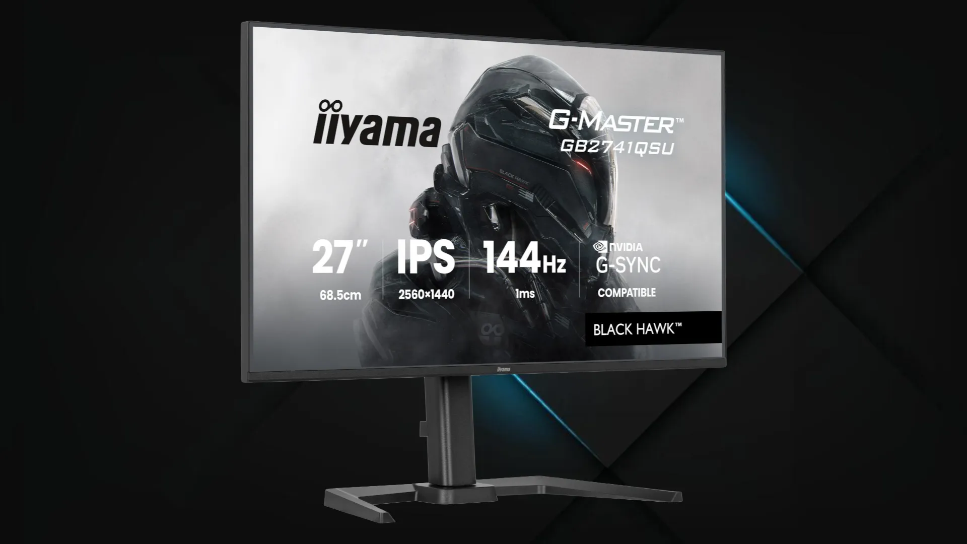 Монітор iiyama 27" IPS 144Hz GB2741QSU-B1 (UA)