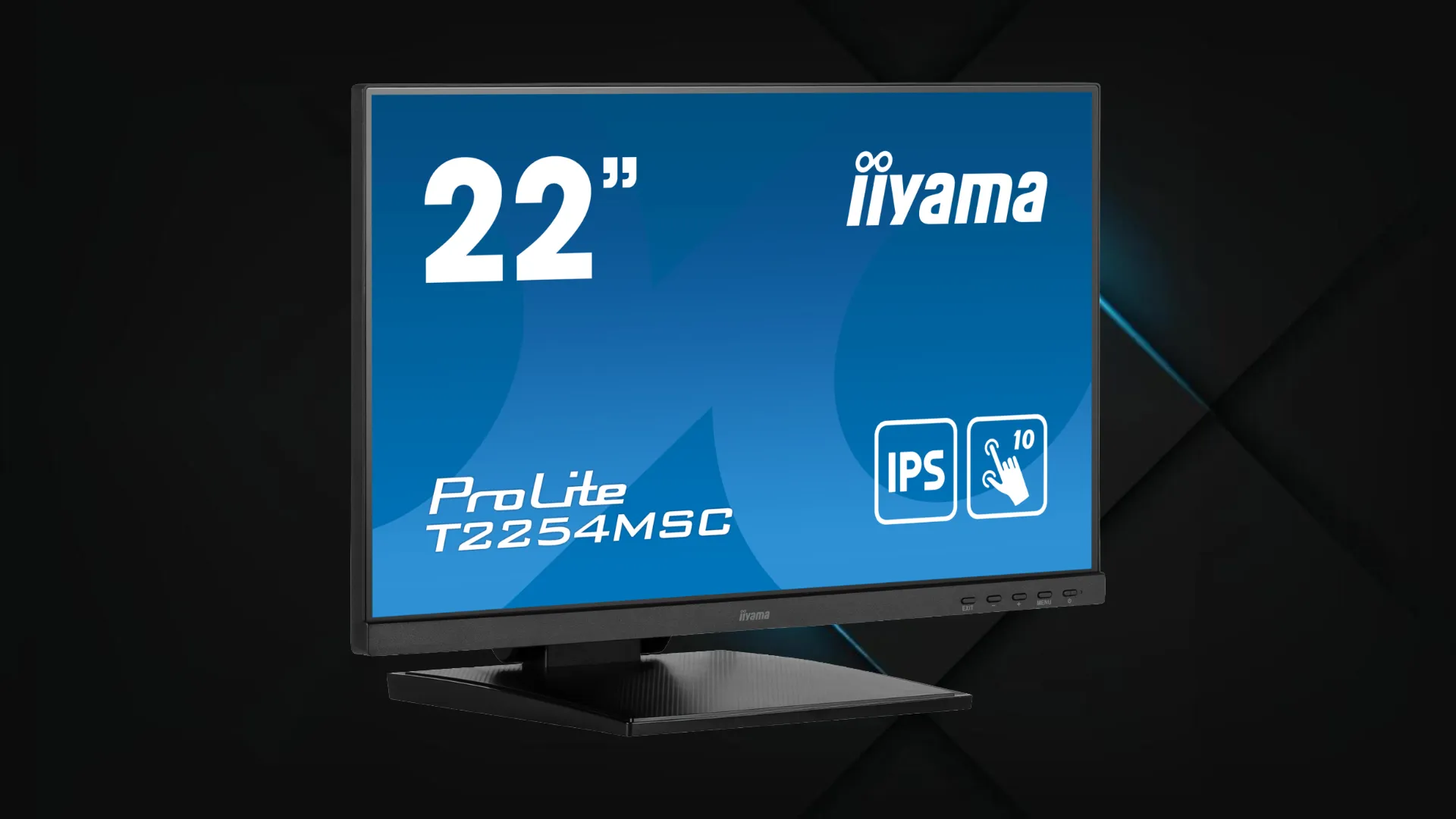 Монітор iiyama 21.5" IPS 60Hz T2254MSC-B1AG (UA)