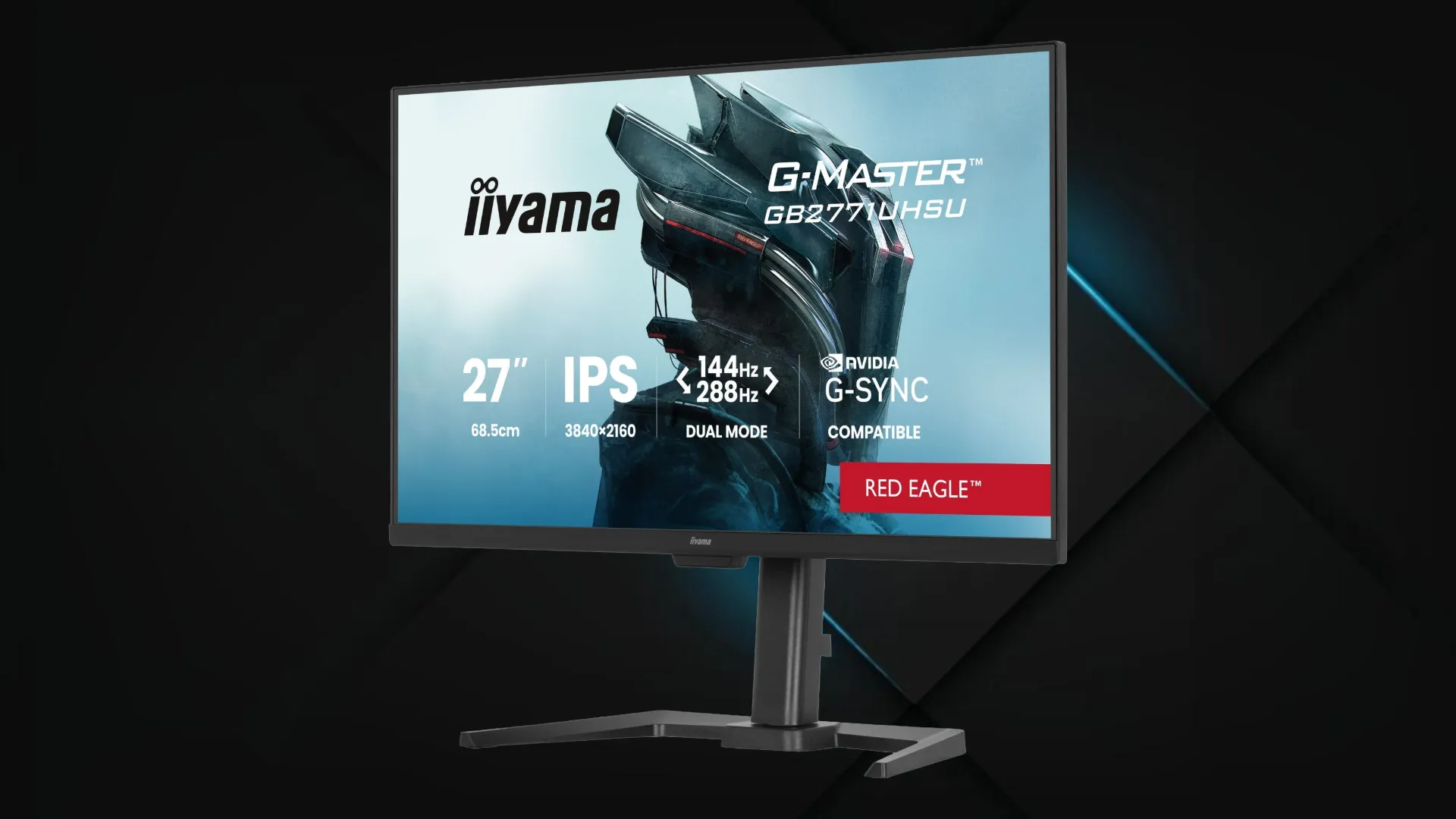 Монітор iiyama 27" IPS 144Hz GB2771UHSU-B1 (UA)
