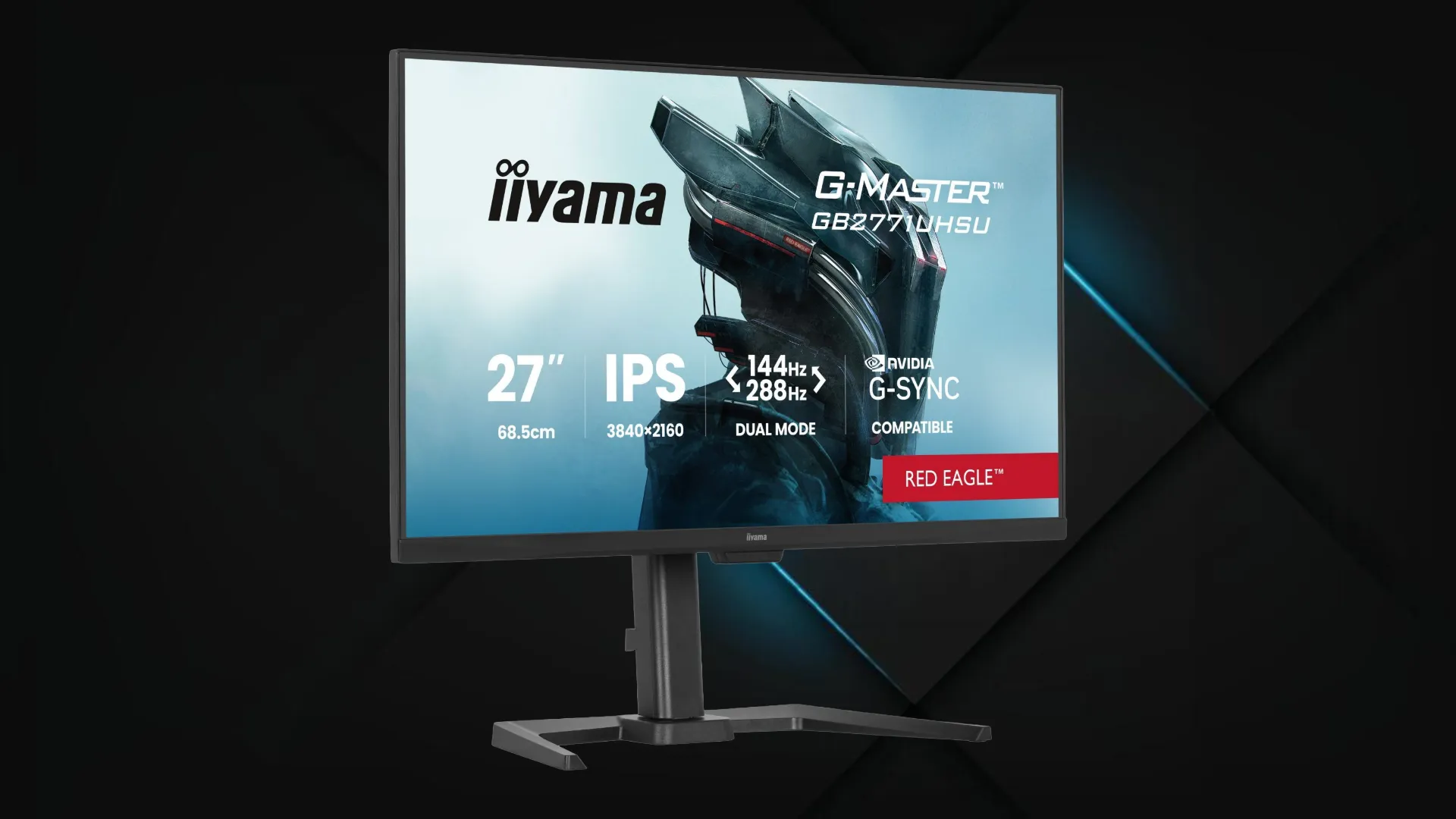 Монітор iiyama 27" IPS 144Hz GB2771UHSU-B1 (UA)