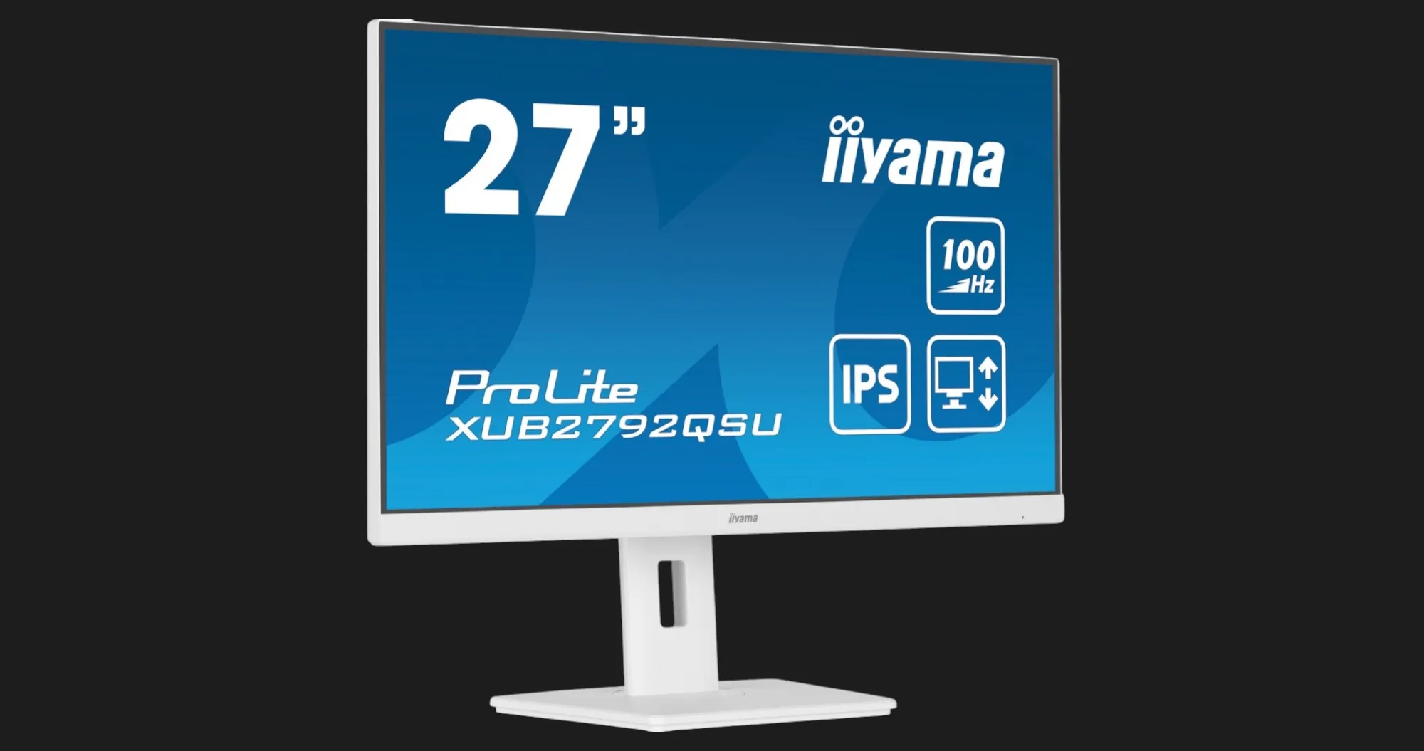 Монитор iiyama 27" IPS 100Hz XUB2792QSU-W6 (UA)