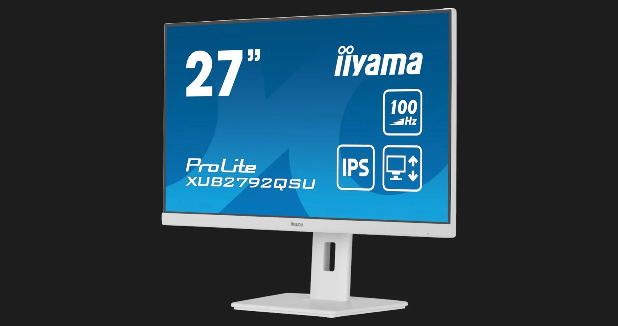 Монитор iiyama 27" IPS 100Hz XUB2792QSU-W6 (UA)