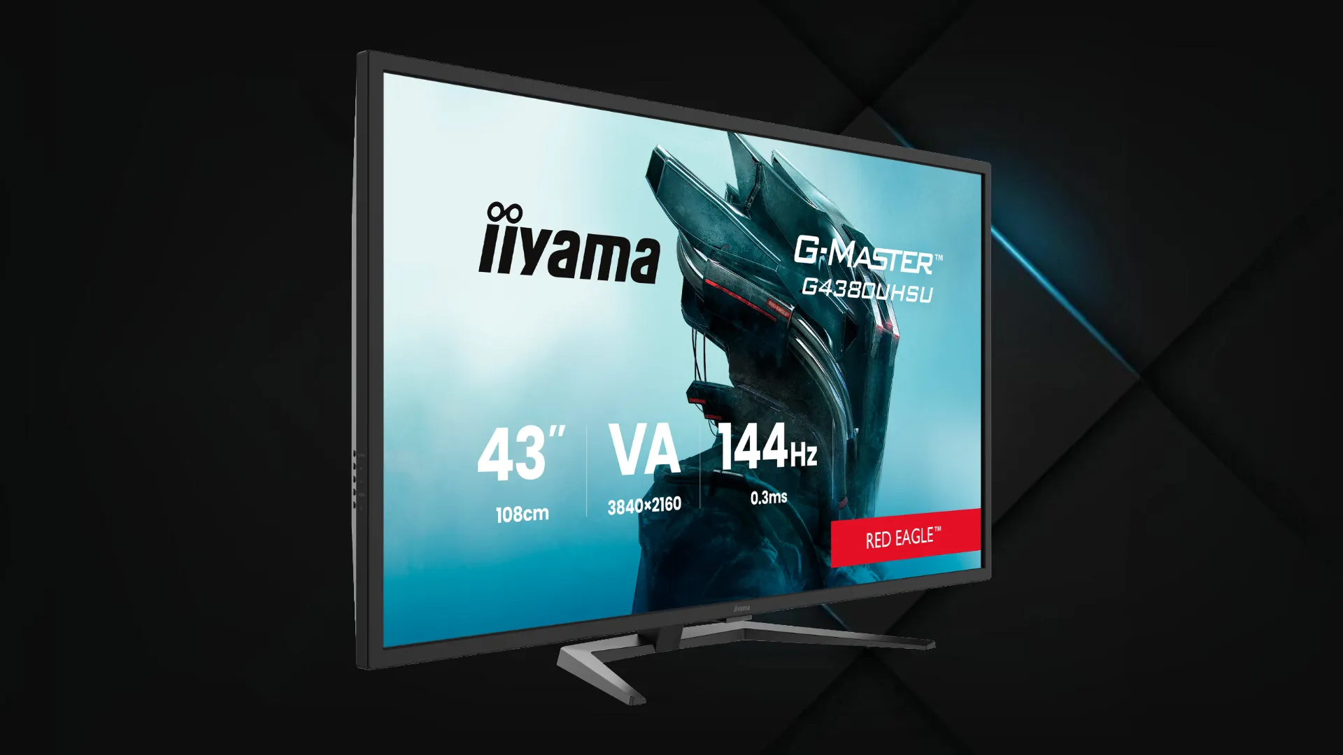 Монітор iiyama 42,5" G-Master VA 144Hz G4380UHSU-B2 (UA)