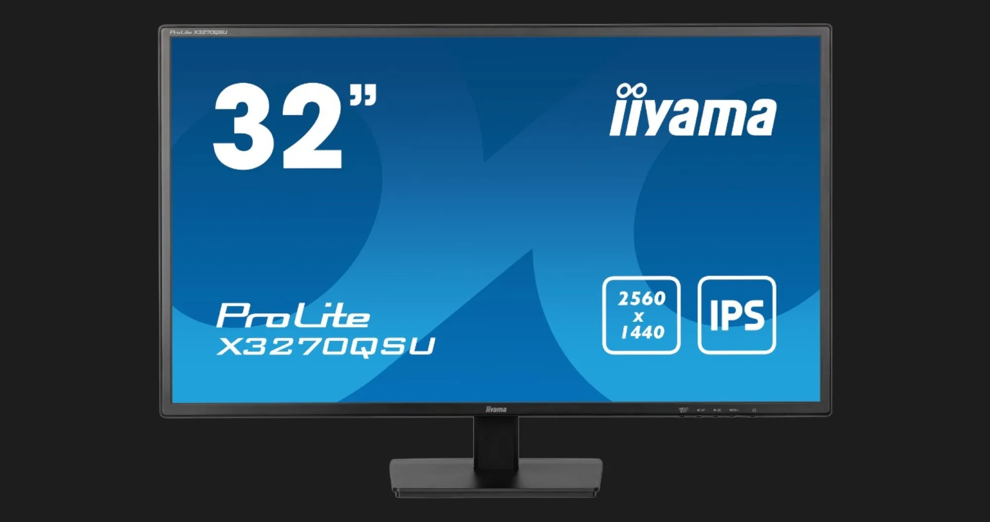 Монітор iiyama 31,5" IPS 100Hz X3270QSU-B1 (UA)