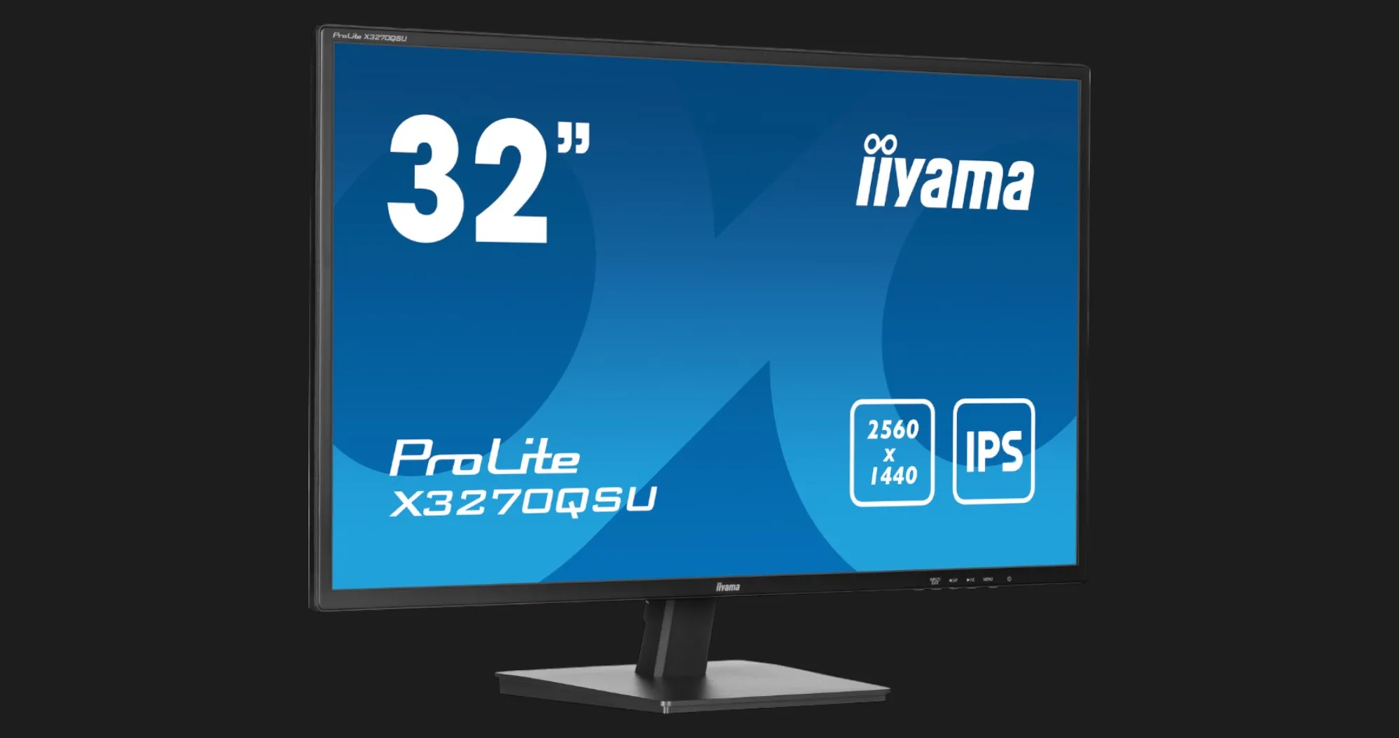 Монітор iiyama 31,5" IPS 100Hz X3270QSU-B1 (UA)