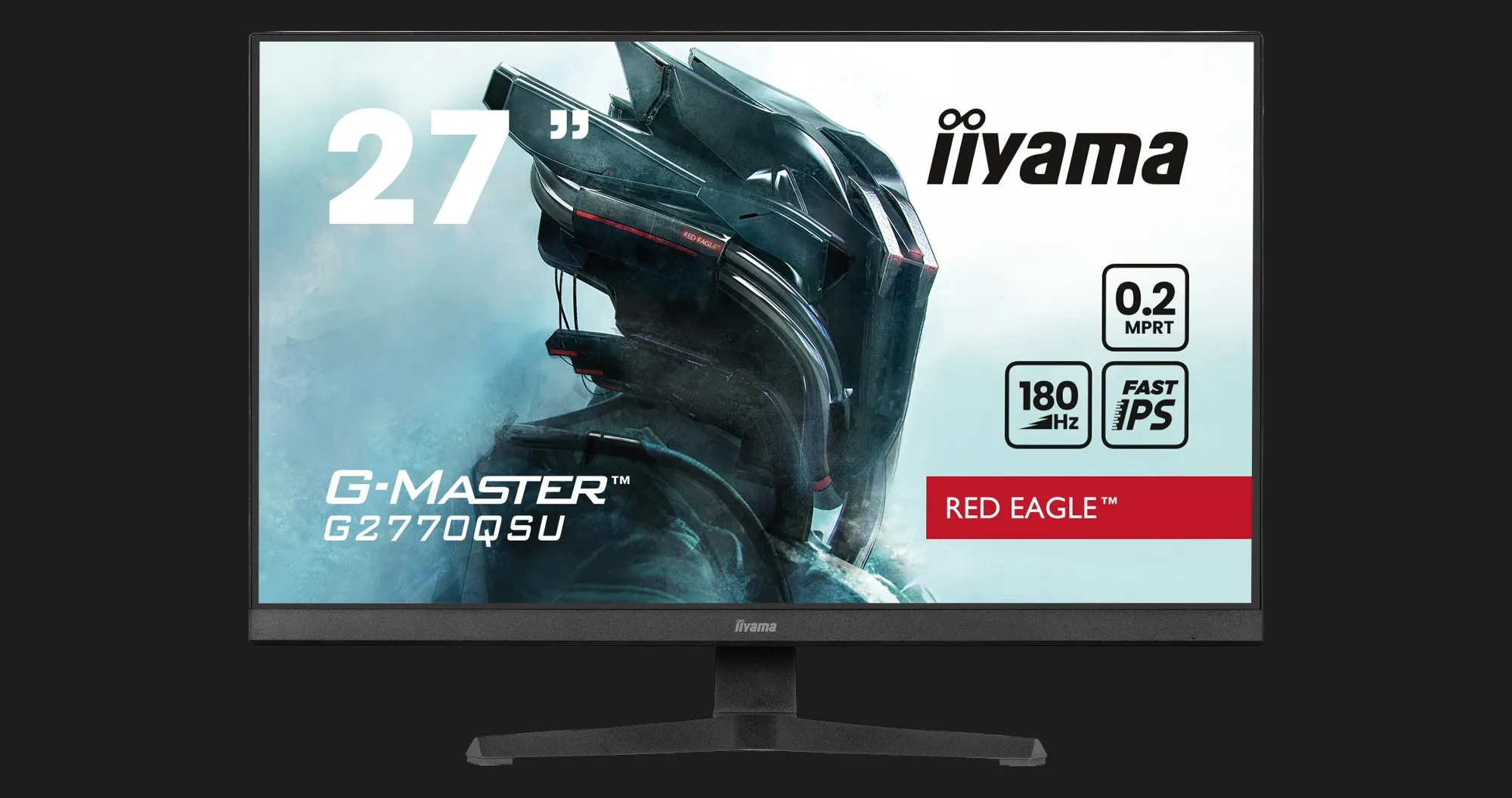 Монитор iiyama 27" IPS 180Hz G2770QSU-B6 (UA)