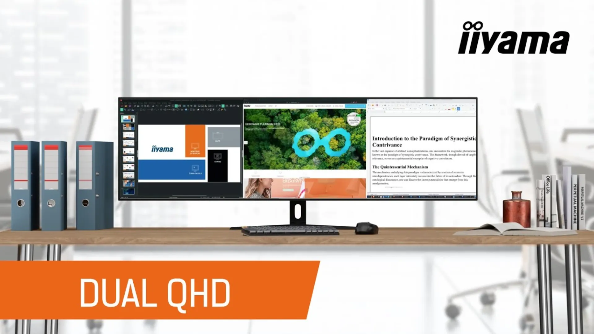 Монитор iiyama 44.5" VA 165Hz XCB4594DQSN-B1 (UA)