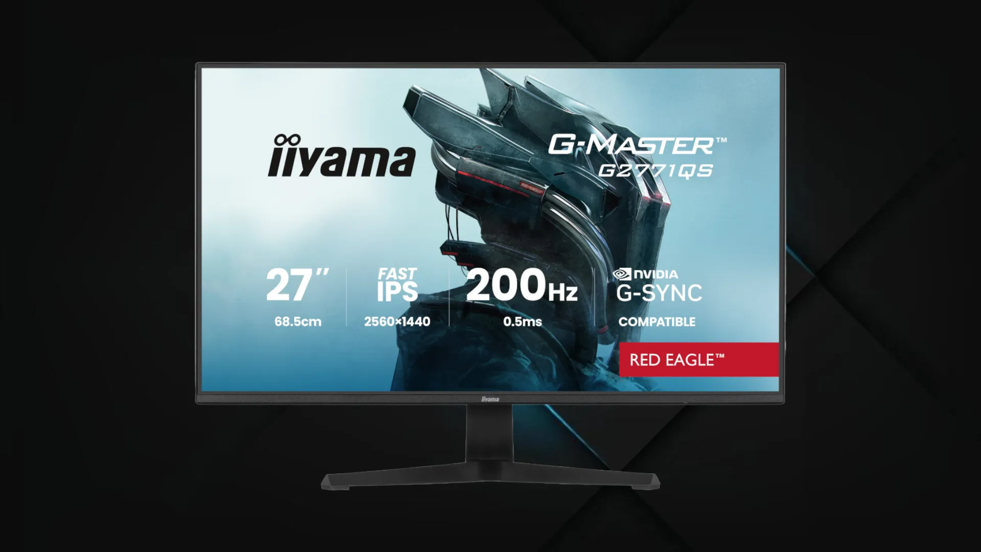 Монитор iiyama 27" IPS 200Hz G2771QS-B1 (UA)