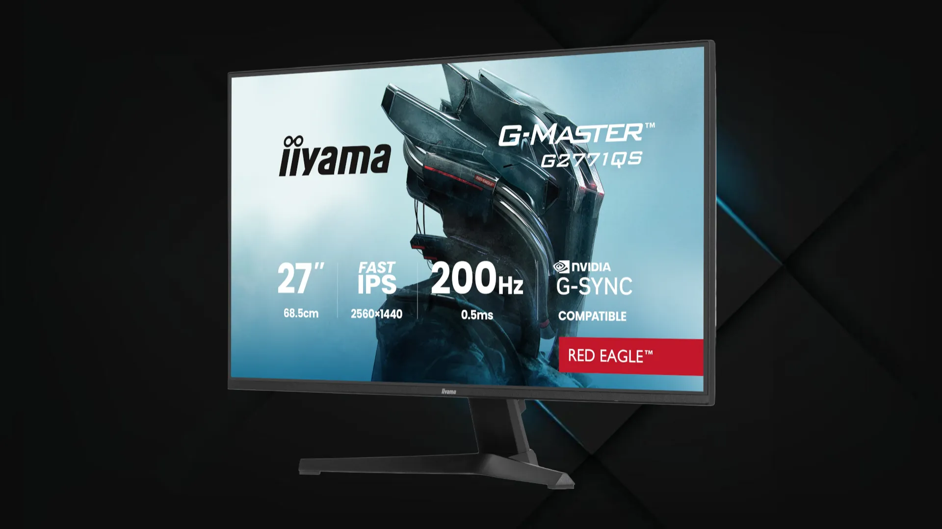 Монитор iiyama 27" IPS 200Hz G2771QS-B1 (UA)