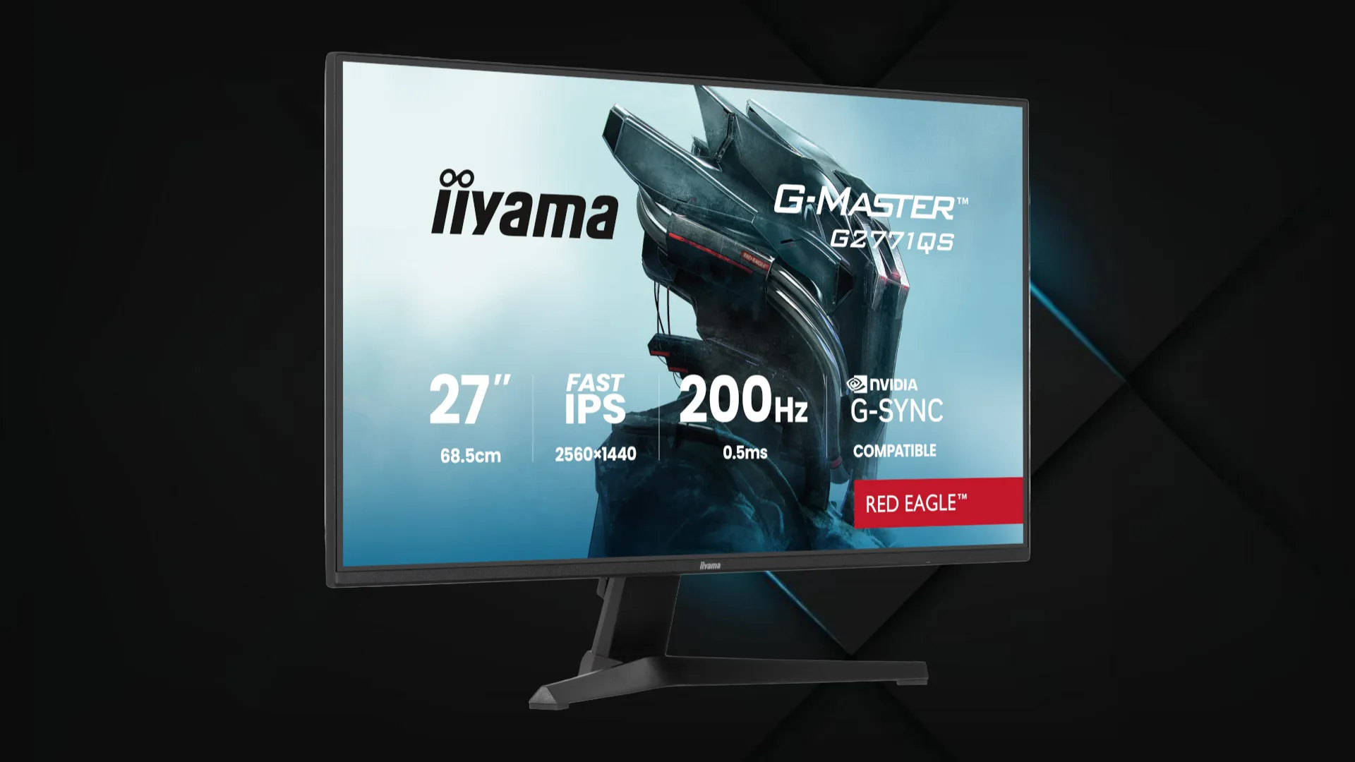 Монитор iiyama 27" IPS 200Hz G2771QS-B1 (UA)