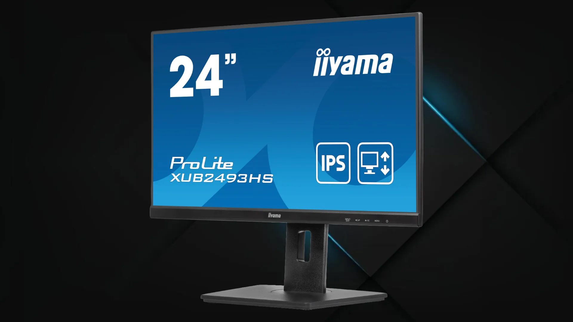Монитор iiyama 23.8" IPS 100Hz XUB2493HS-B6 (UA)