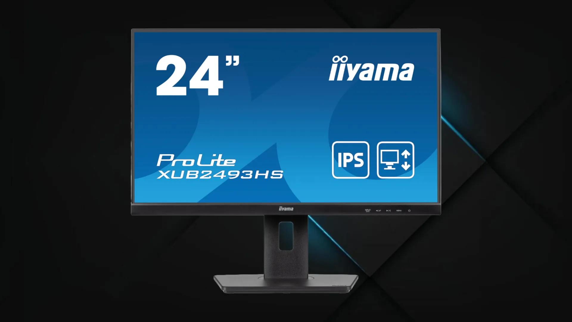 Монитор iiyama 23.8" IPS 100Hz XUB2493HS-B6 (UA)