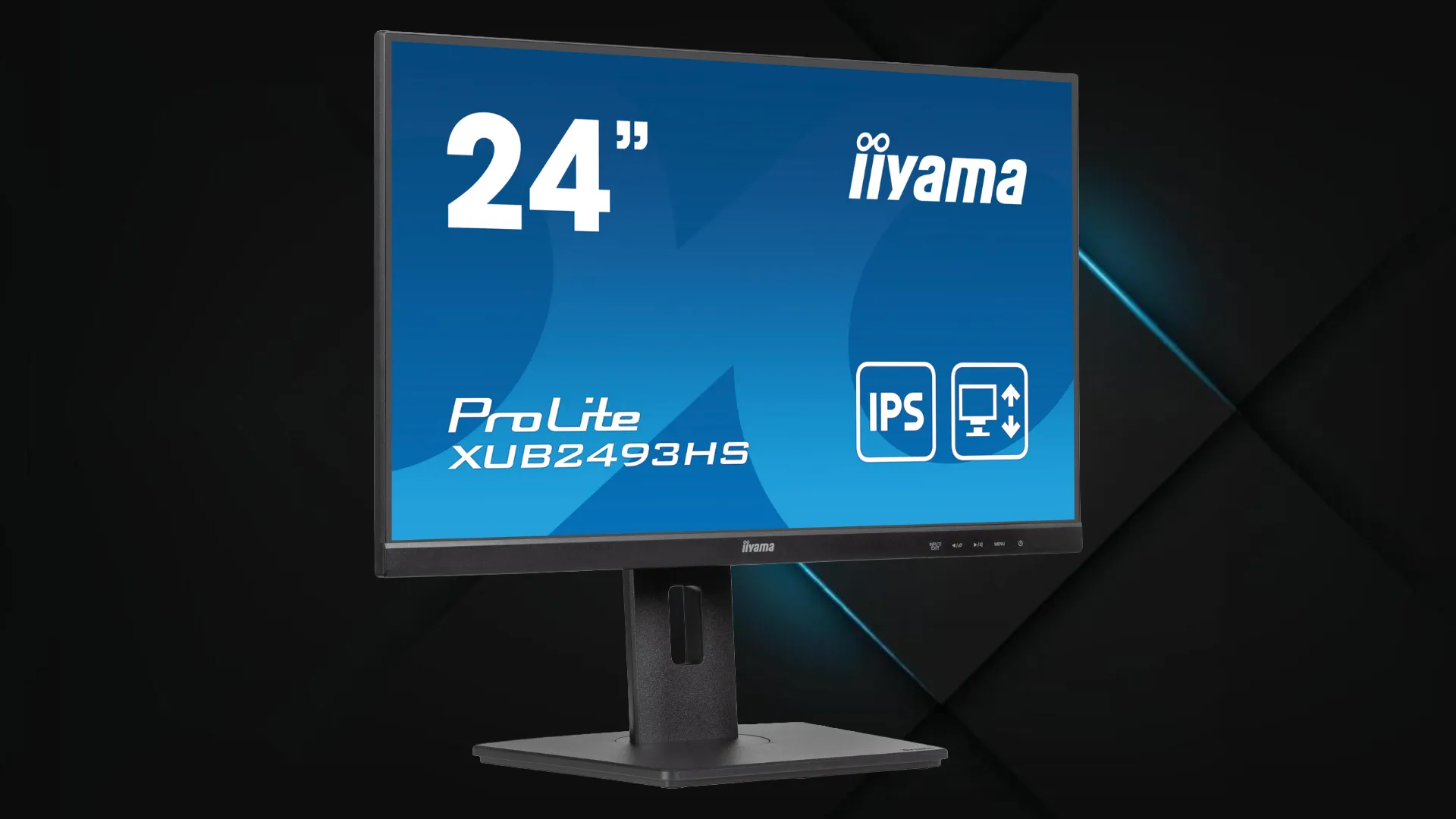 Монитор iiyama 23.8" IPS 100Hz XUB2493HS-B6 (UA)