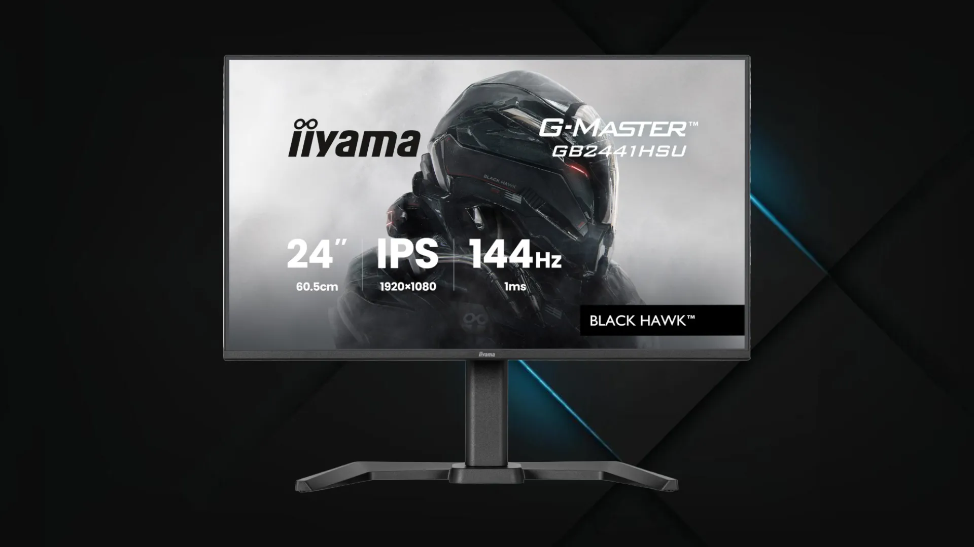 Монітор iiyama 23.8" IPS 144Hz GB2441HSU-B1 (UA)