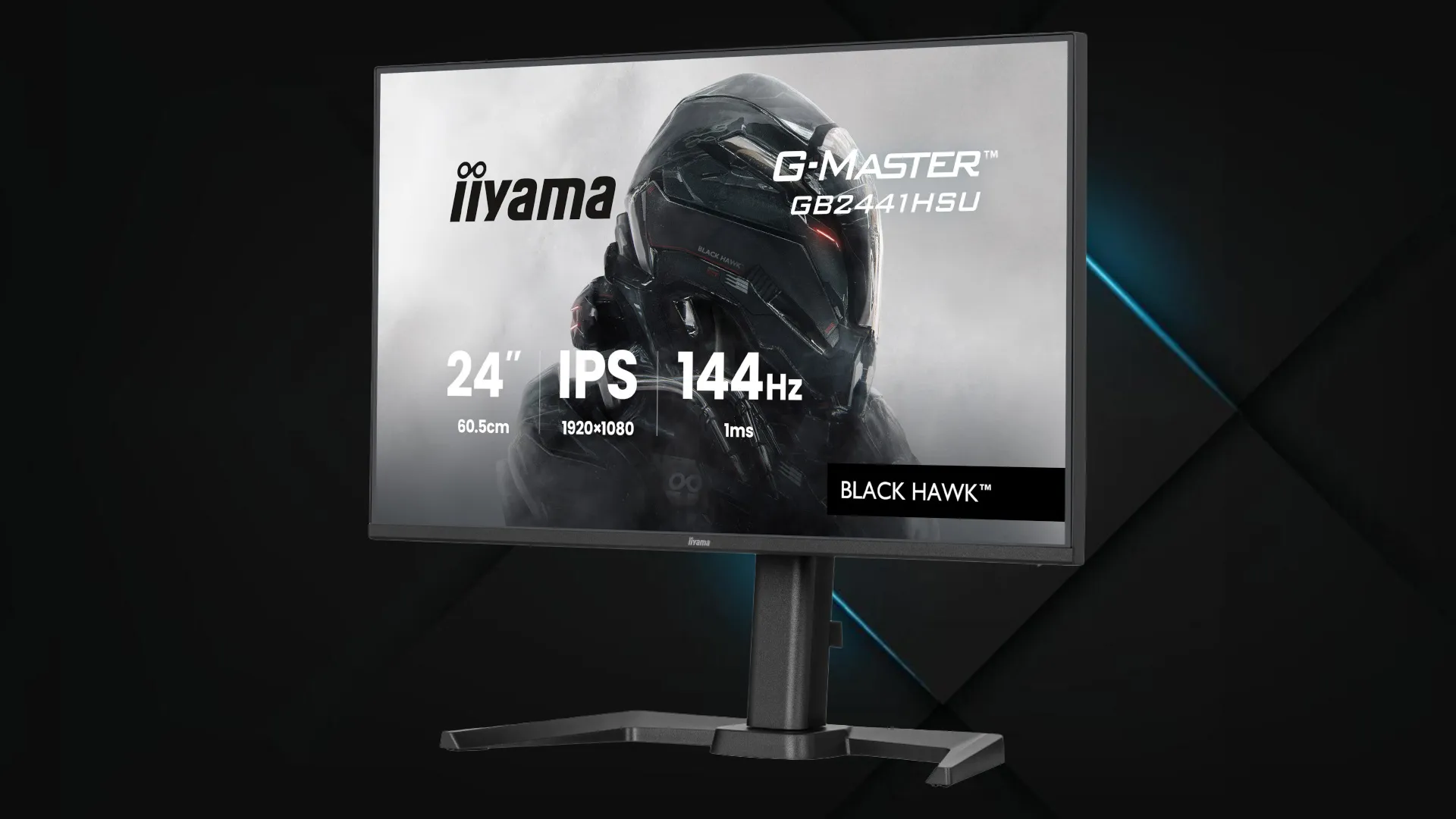Монітор iiyama 23.8" IPS 144Hz GB2441HSU-B1 (UA)