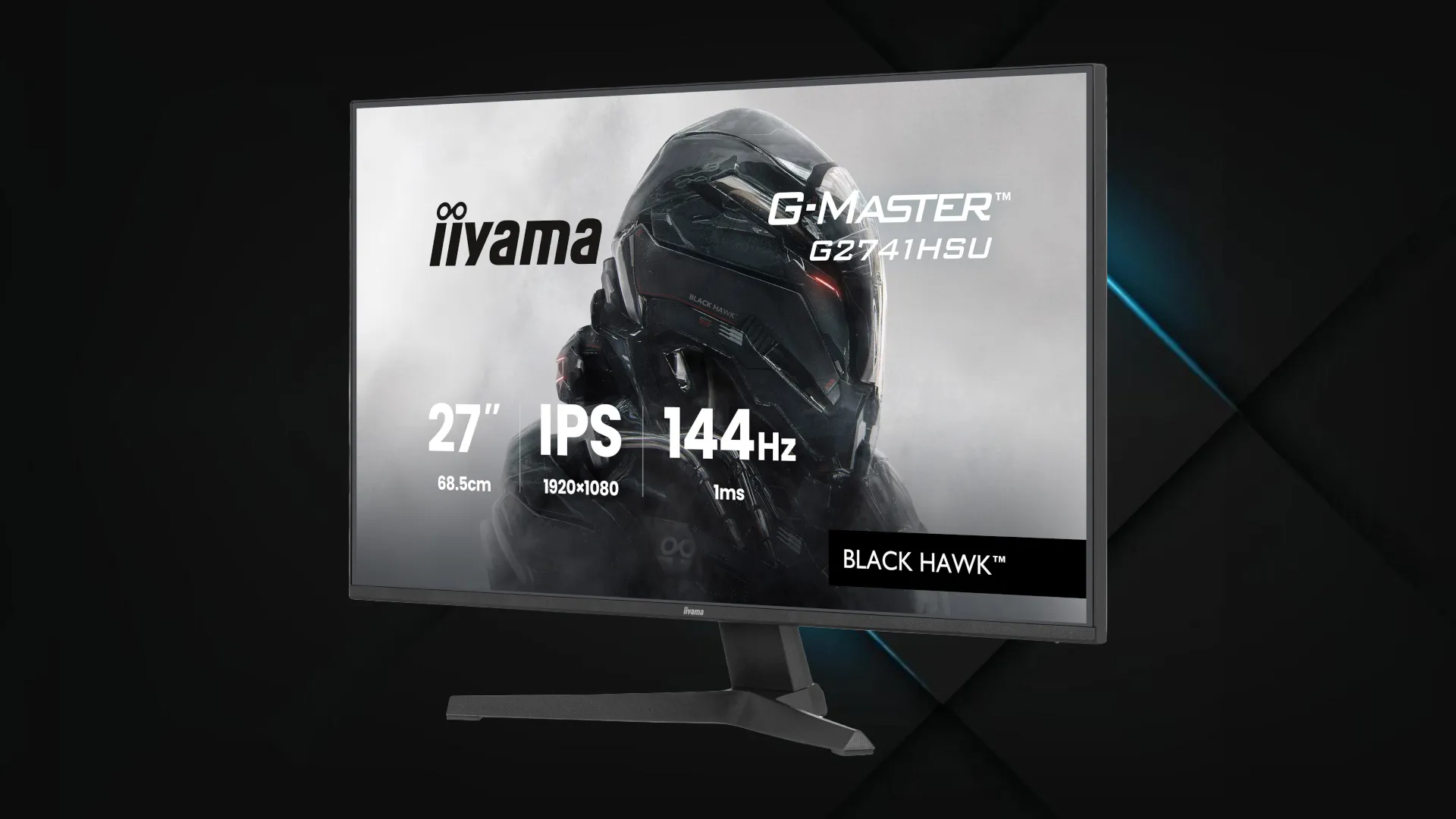 Монітор iiyama 27" IPS 144Hz G2741HSU-B1 (UA)
