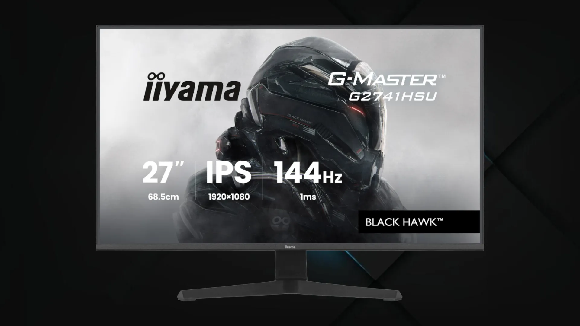 Монітор iiyama 27" IPS 144Hz G2741HSU-B1 (UA)