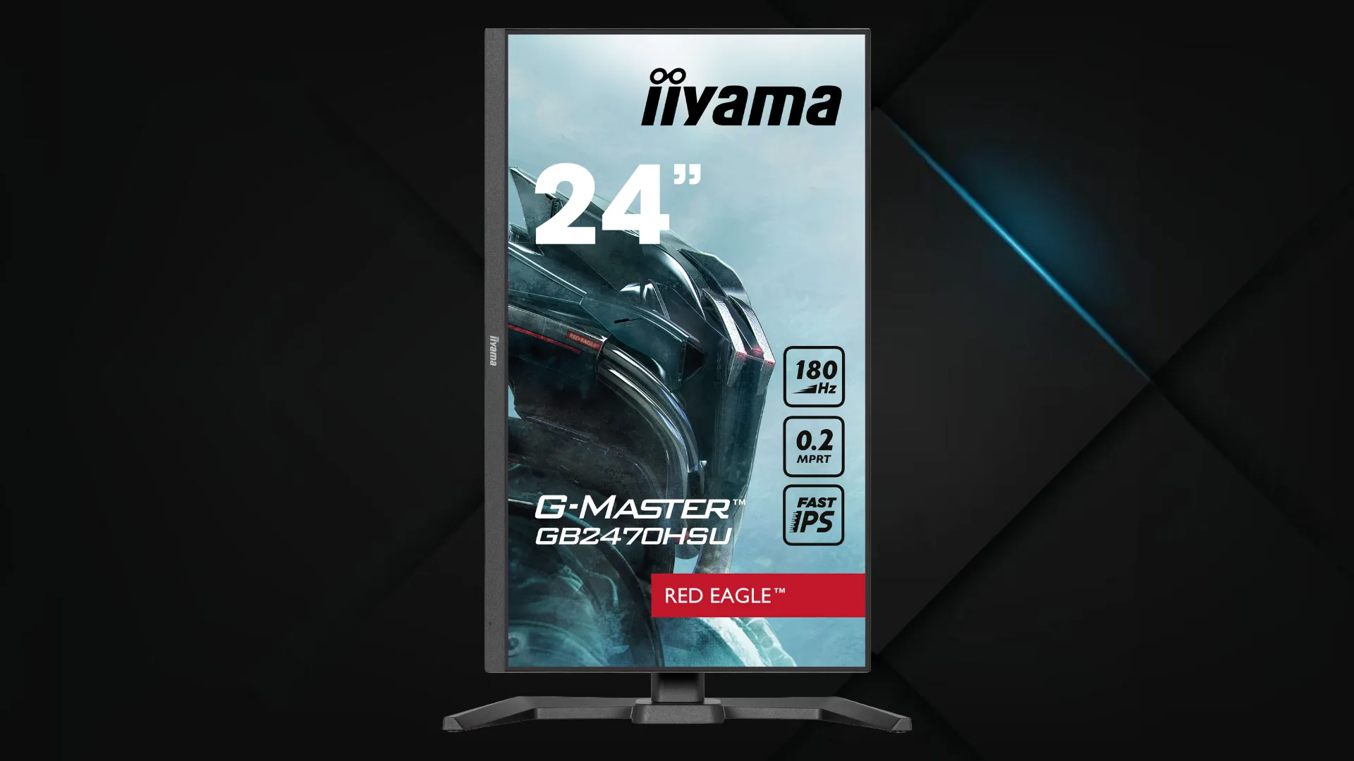 Монітор iiyama 23.8" IPS 180Hz G-Master GB2470HSU-B6 Red Eagle (UA)