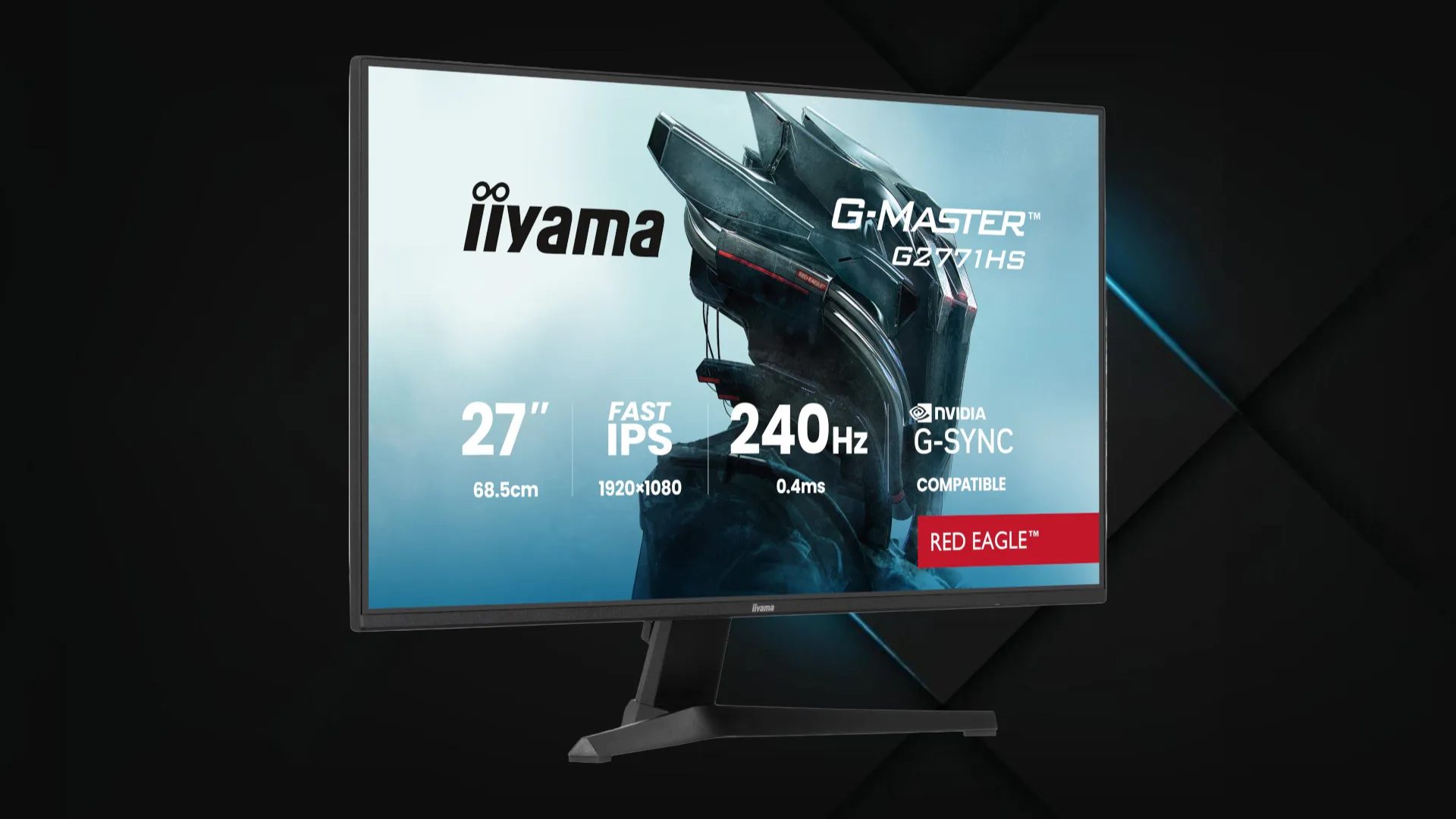 Монитор iiyama 27" G-Master IPS 240Hz G2771HS-B1 (UA)