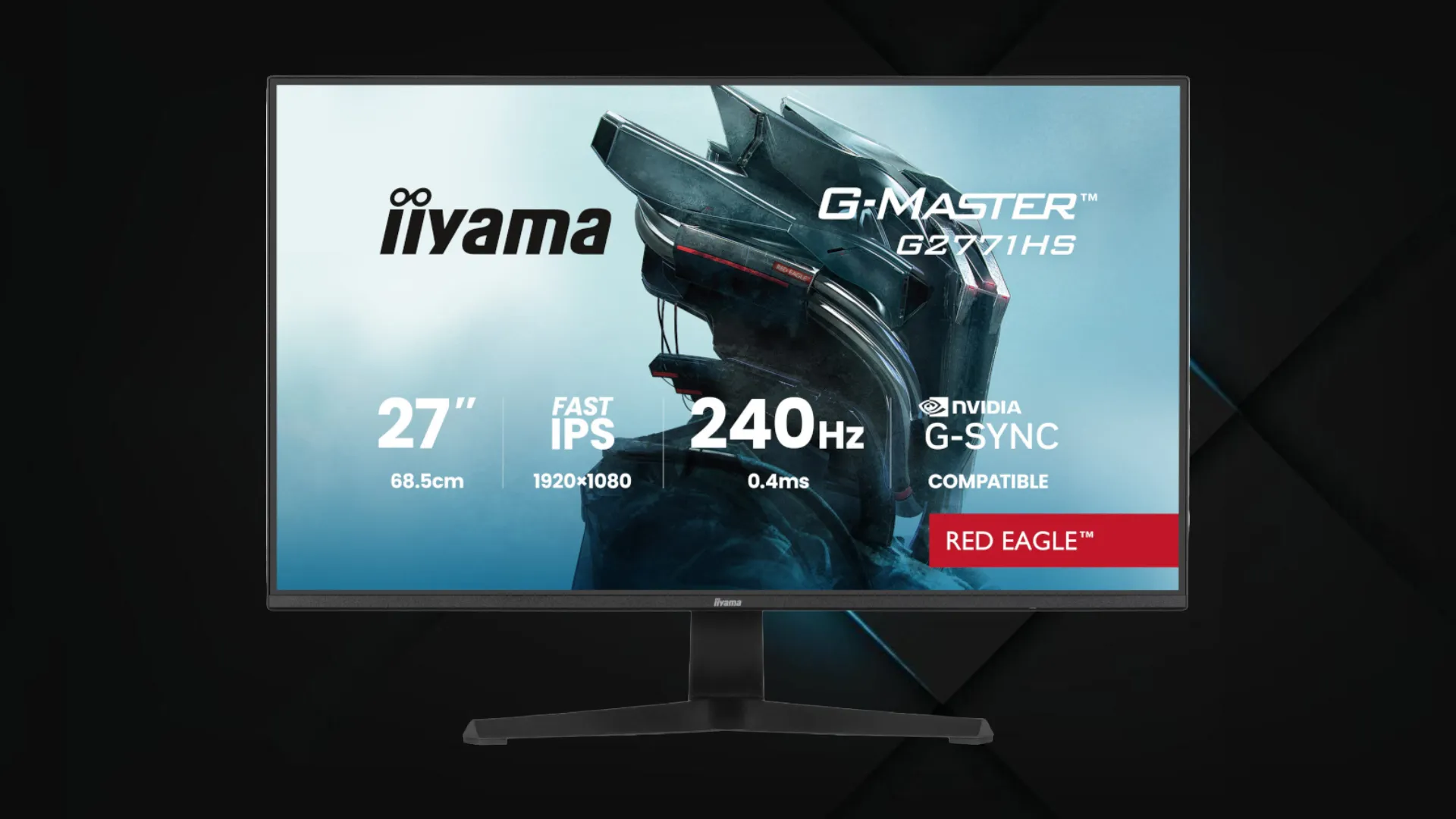 Монитор iiyama 27" G-Master IPS 240Hz G2771HS-B1 (UA)