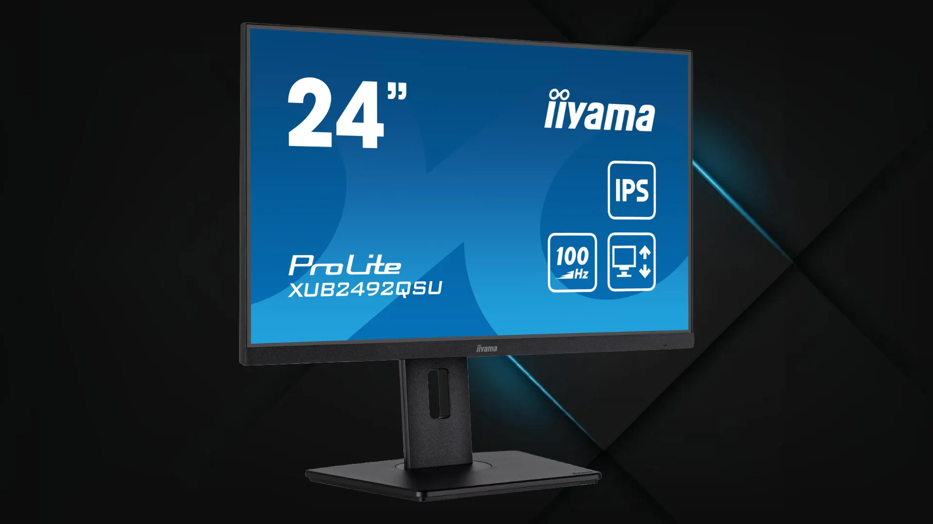 Монітор iiyama 23.8" IPS 100Hz XUB2492QSU-B1 (UA)