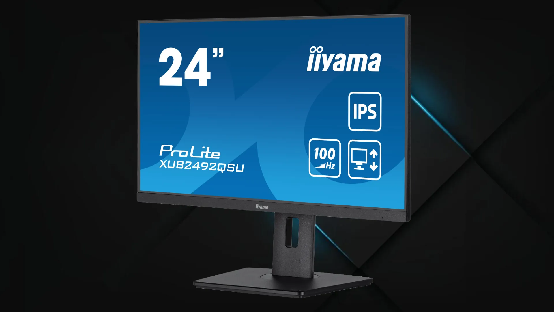 Монітор iiyama 23.8" IPS 100Hz XUB2492QSU-B1 (UA)
