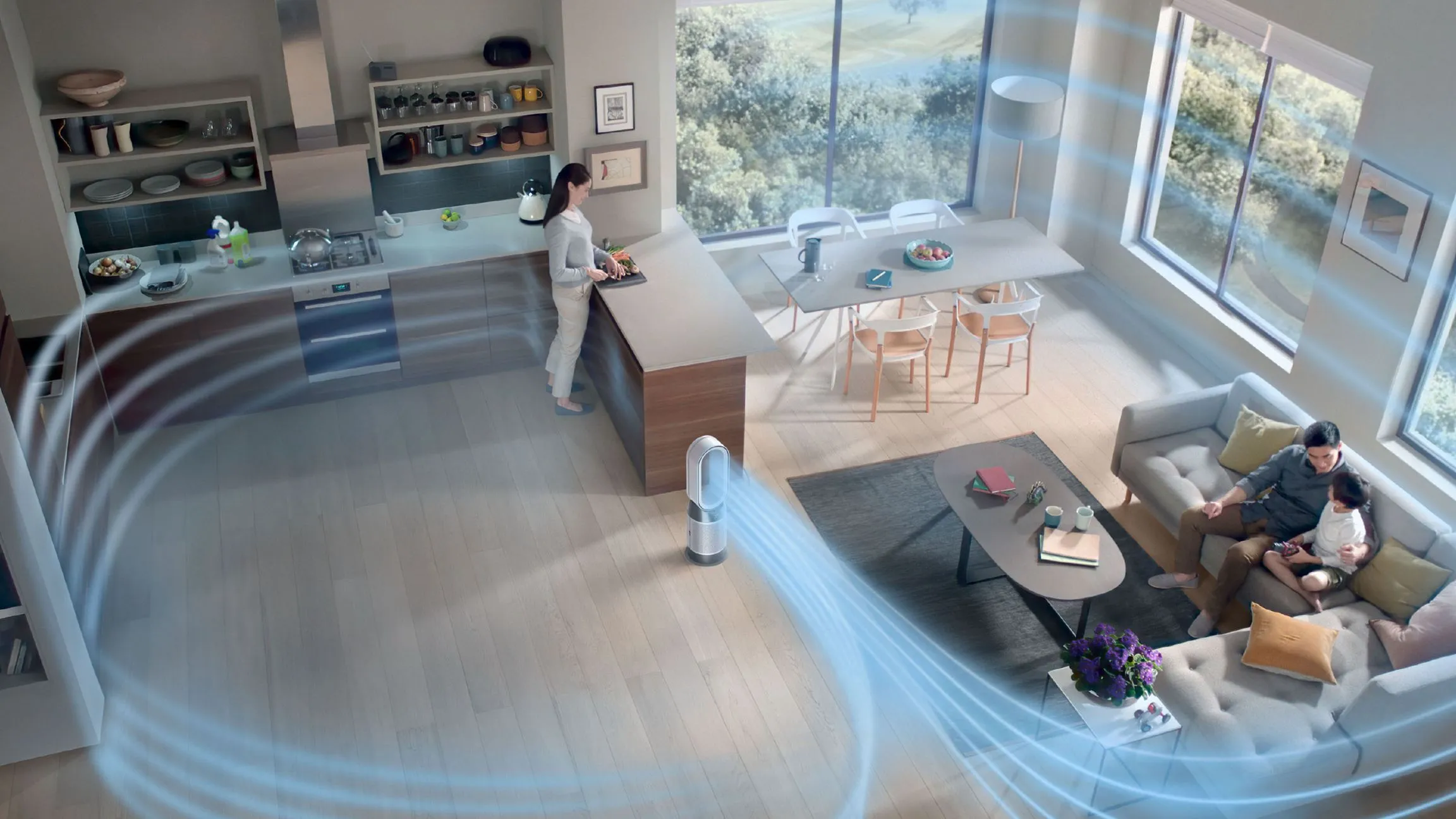 Очищувач повітря Dyson Purifier Hot+Cool Gen1 HP10 (454857-01)