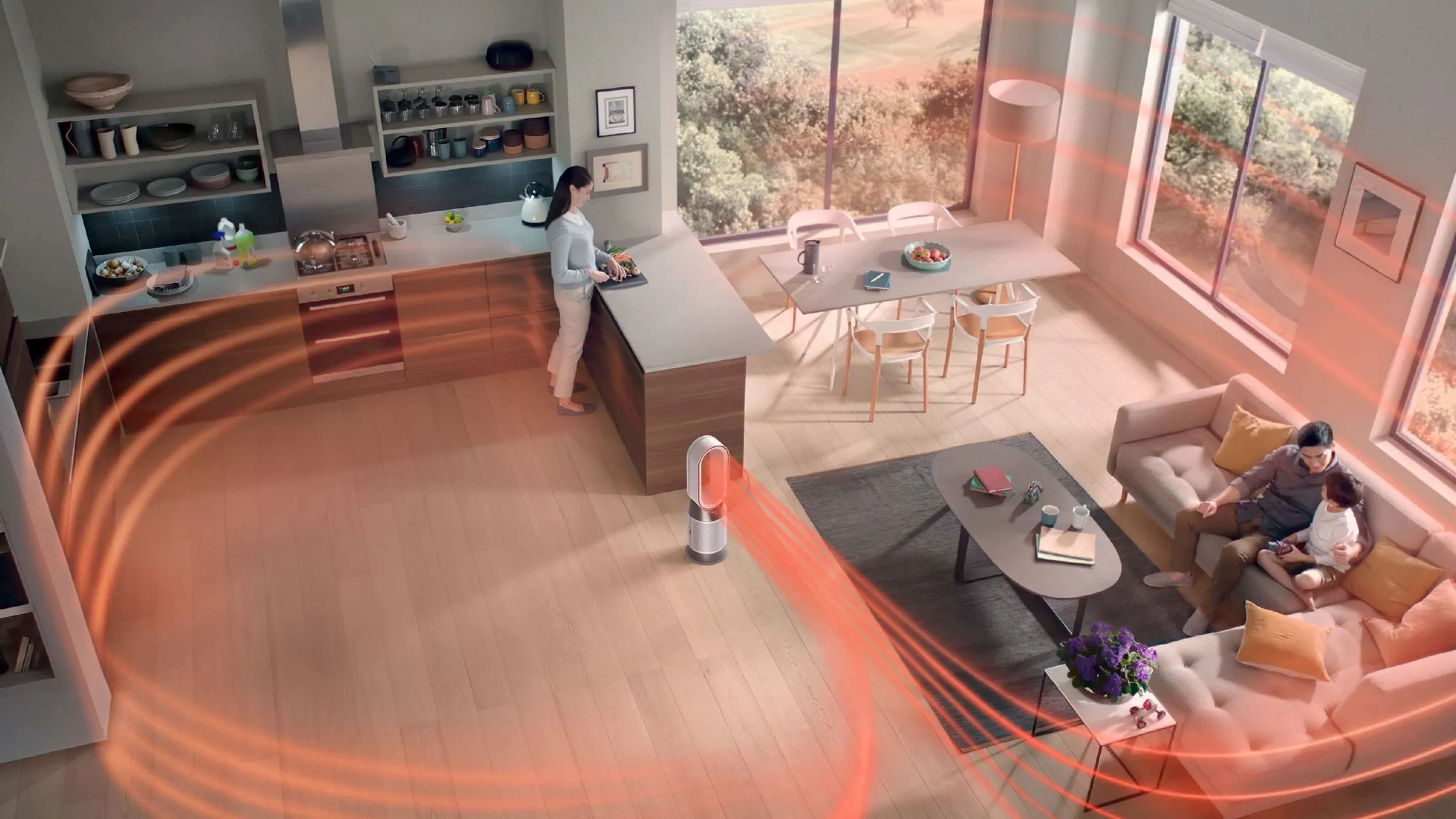 Очищувач повітря Dyson Purifier Hot+Cool Gen1 HP10 (454857-01)