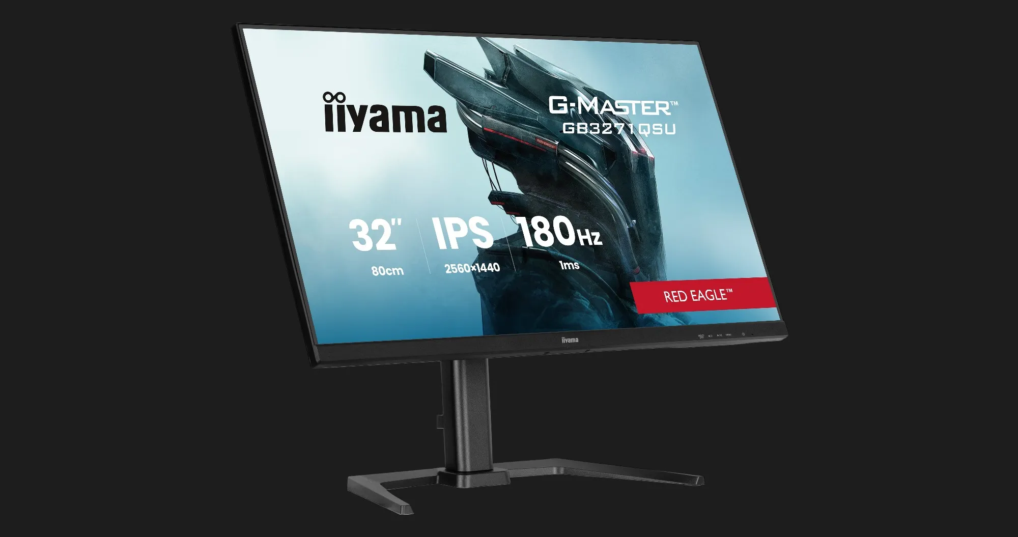 Монітор iiyama 31.5" G-Master IPS 180Hz GB3271QSU-B2 (UA)