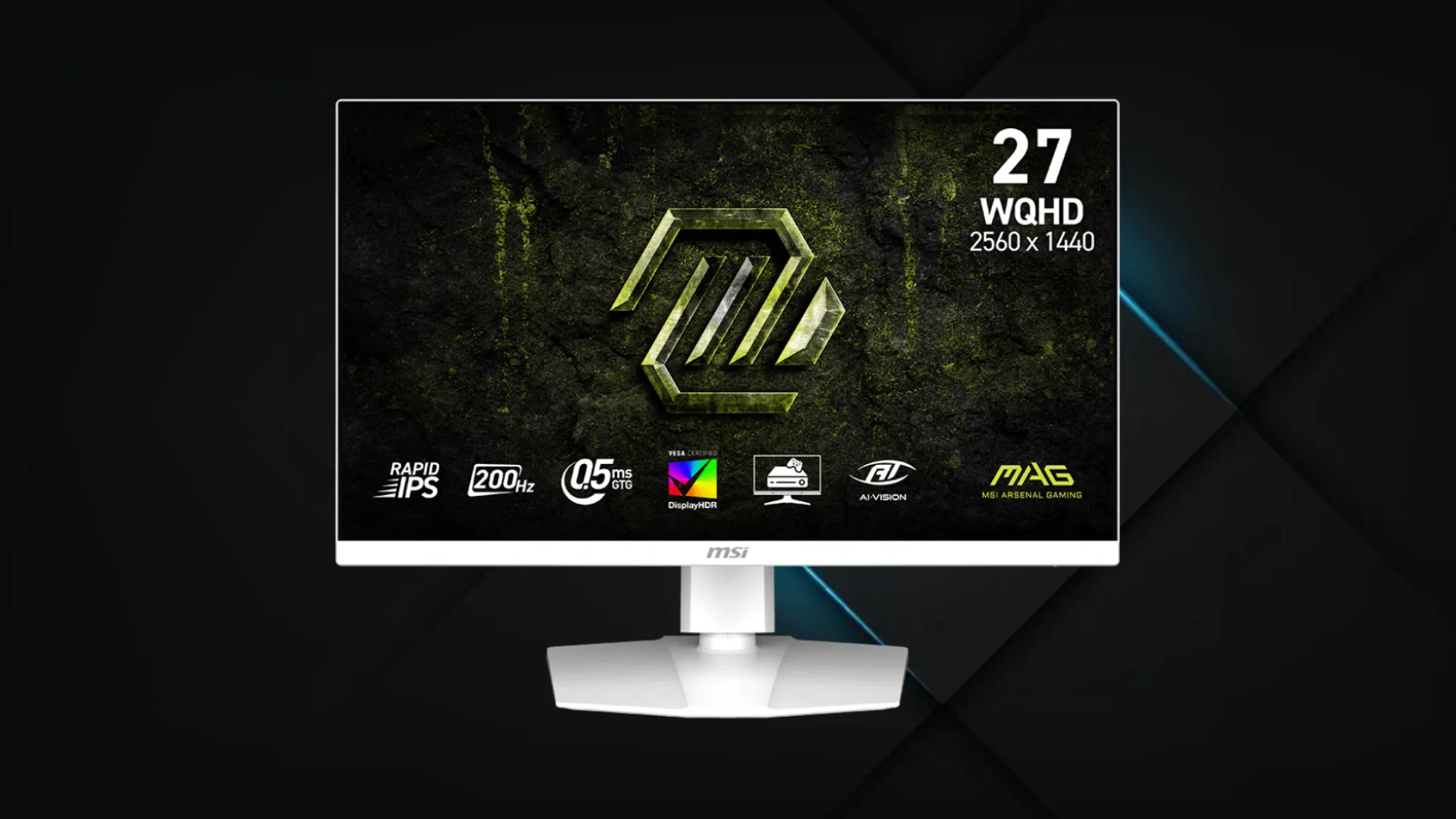Монітор MSI 27" MAG 274QRFW E20 IPS 200Hz (UA)