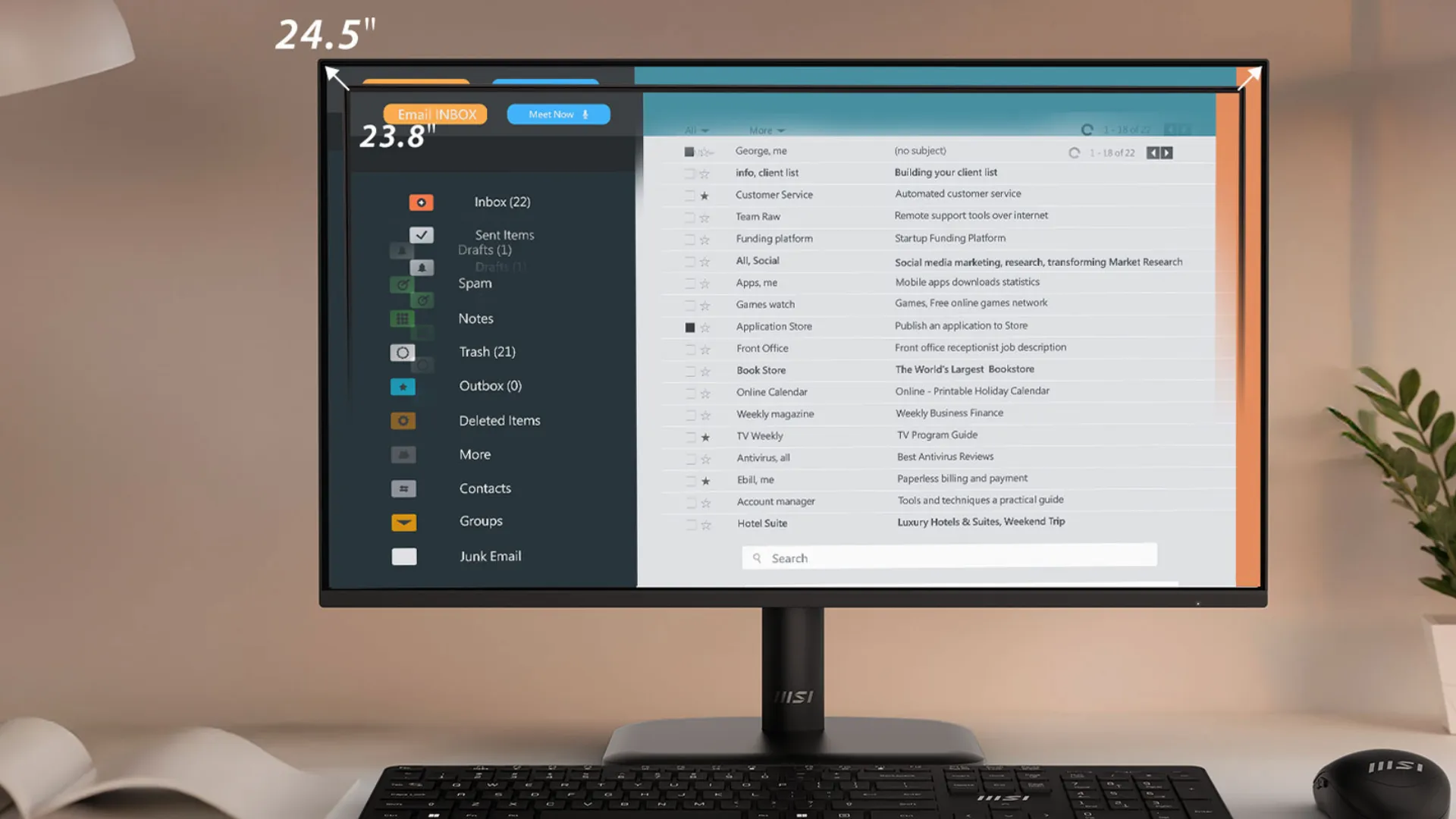 Монитор MSI 24.5" PRO MP251L E2 IPS 120Hz (UA)