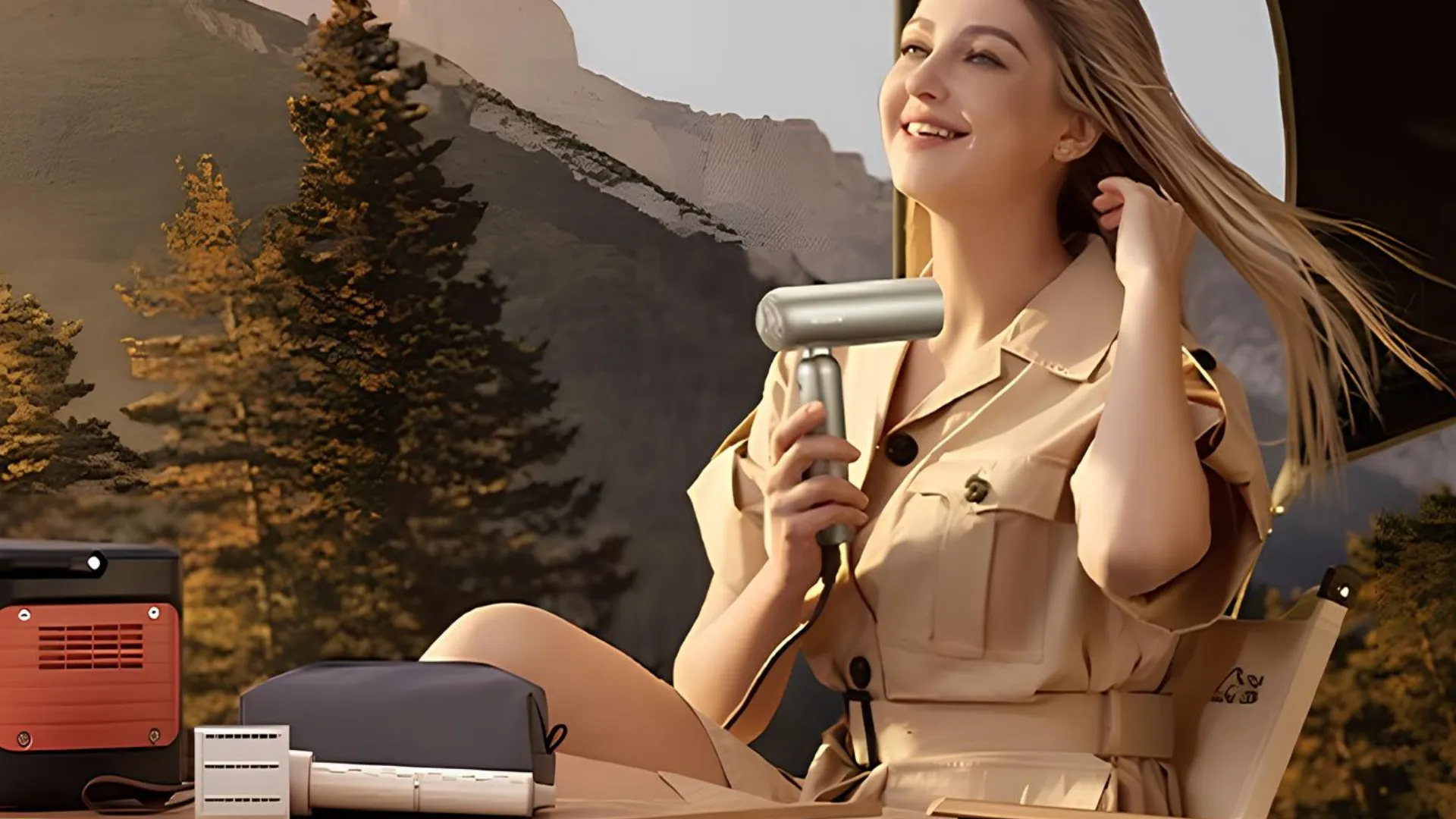 Фен-стайлер Dreame Pocket Pro 3in1 (Titanium)