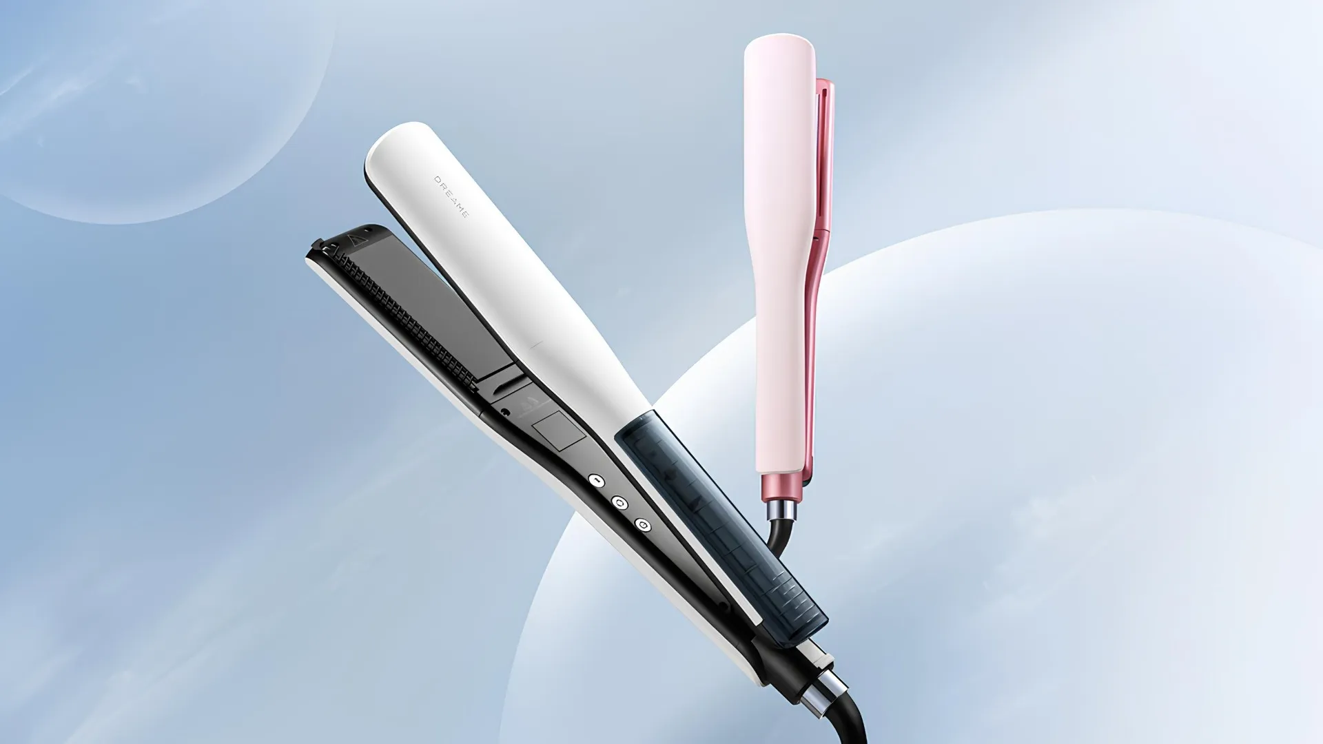 Випрямляч паровий Dreame AuraSteam Straight (White)
