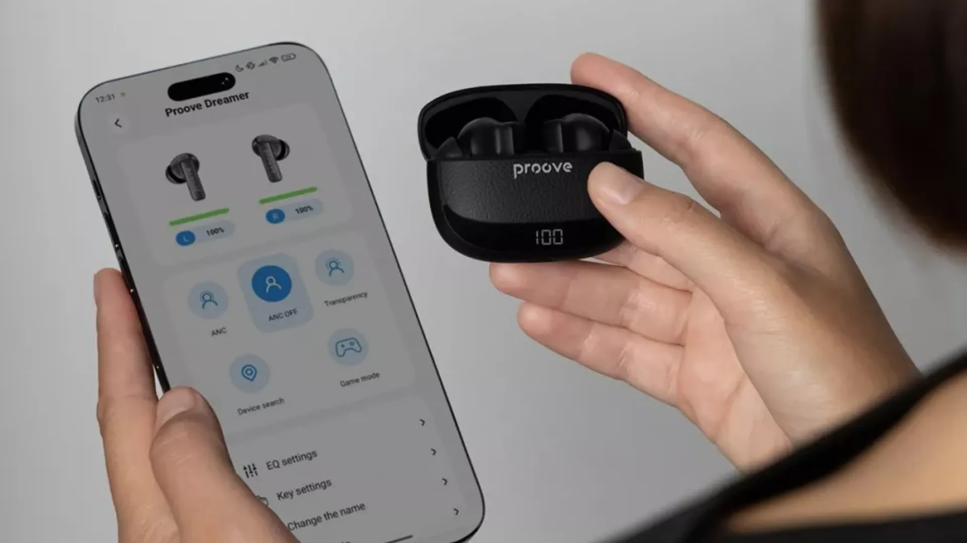 Навушники Proove Dreamer TWS with ANC (Black)