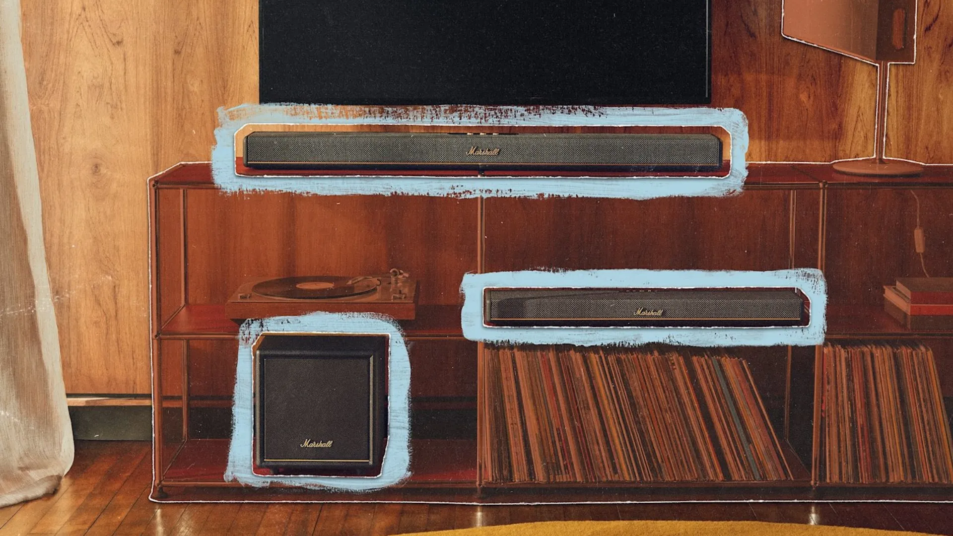 Сабвуфер Marshall Heston Sub 200 (Black)