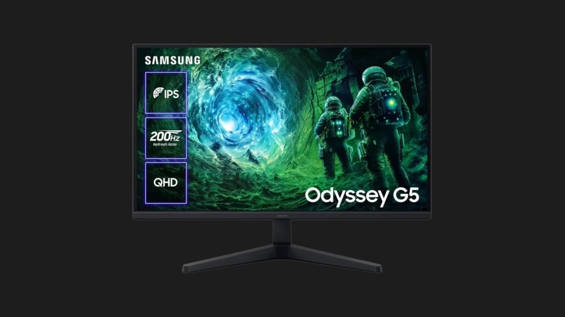 Монітор Samsung 27" Odyssey G5 IPS 200Hz LS27FG532EIXUA (UA)