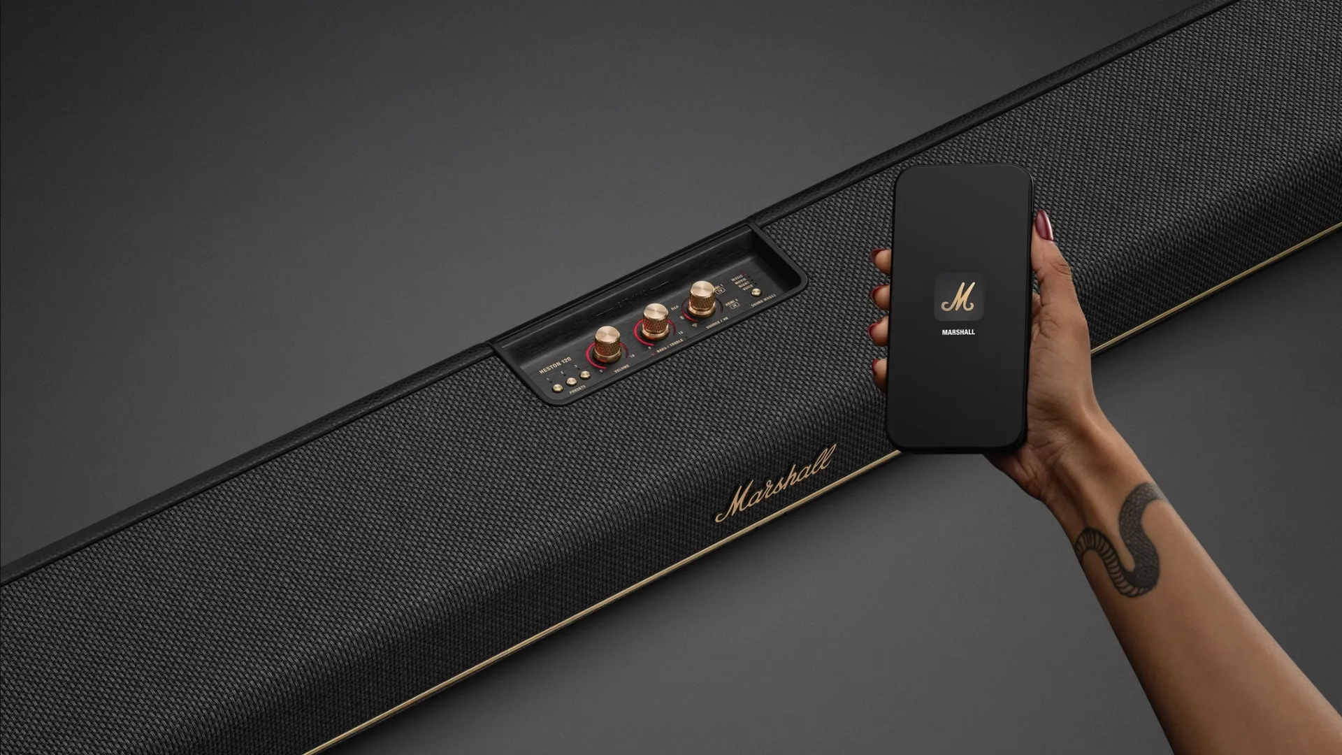 Саундбар Marshall Heston 120 (Black)