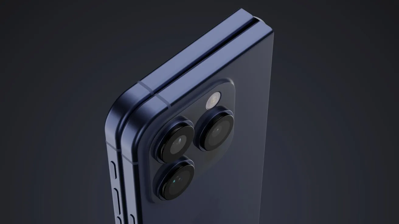 iPhone 18 Fold камера