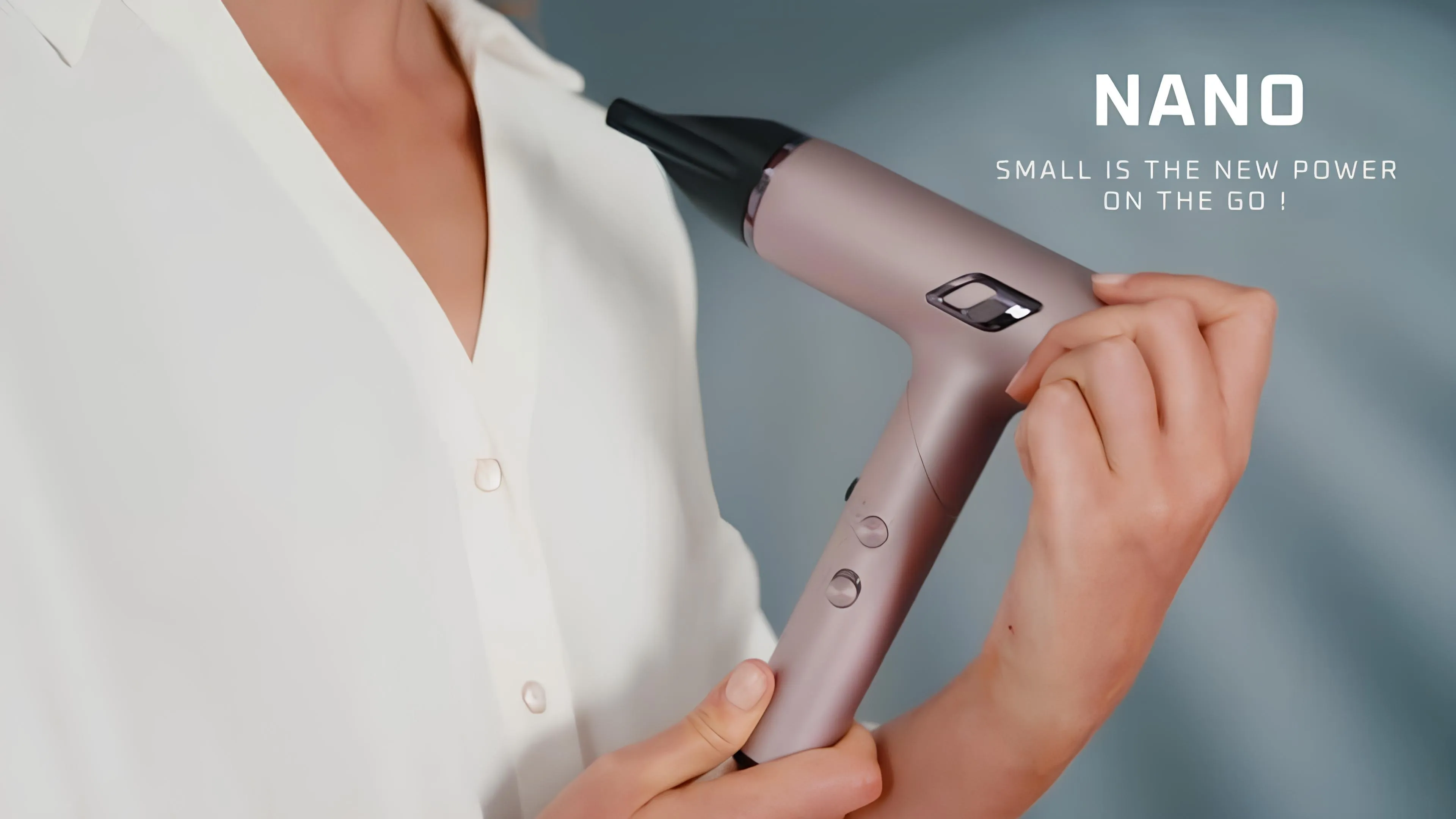Фен Rowenta T-Shape Maestria Nano Foldable (Pink)