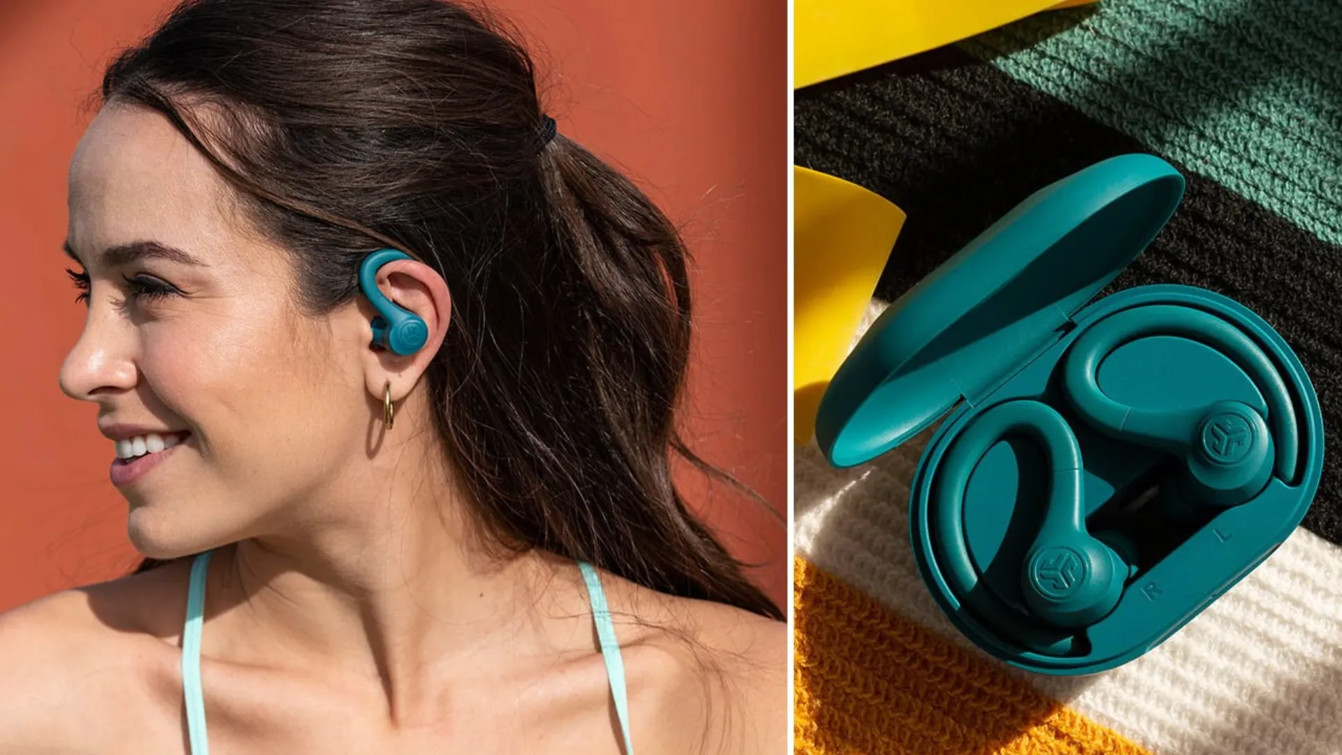 Наушники Jlab GO Air Sport True Wireless (Yellow)