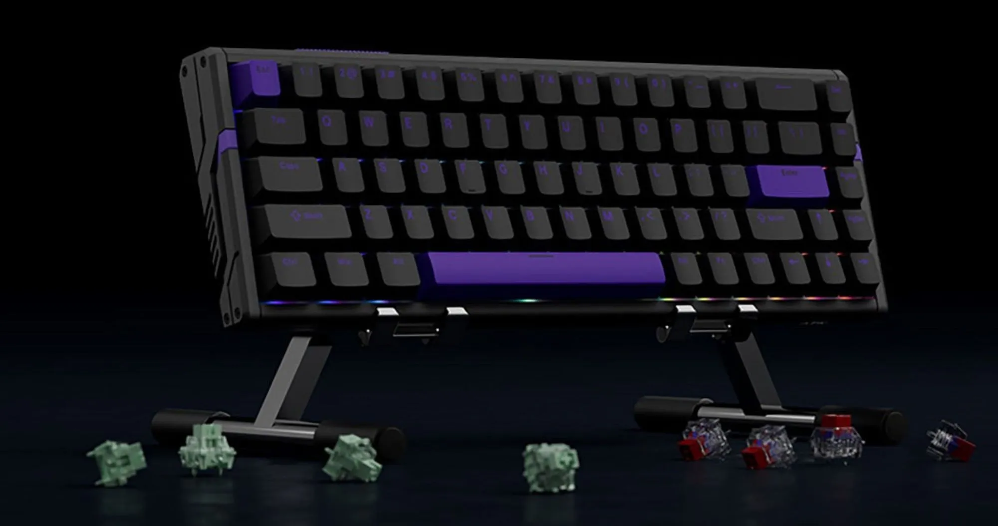 Игровая клавиатура ATK RS6 Aluminum Hall Effect ENG (White) (UA)