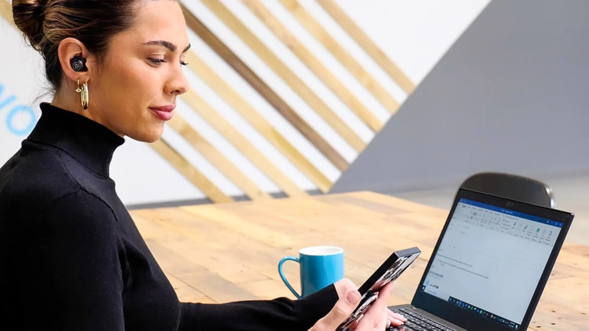 Наушники Jlab JBuds Air Pro True Wireless (Black)