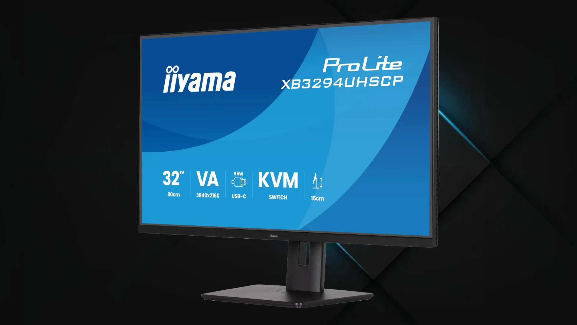 Монитор iiyama 31.5" VA 60Hz XB3294UHSCP-B1 (UA)