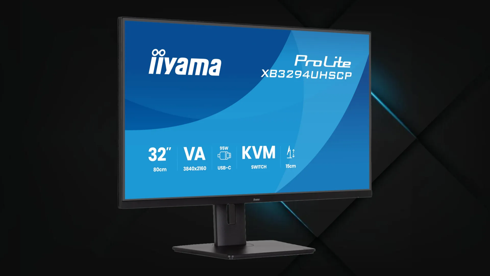 Монитор iiyama 31.5" VA 60Hz XB3294UHSCP-B1 (UA)