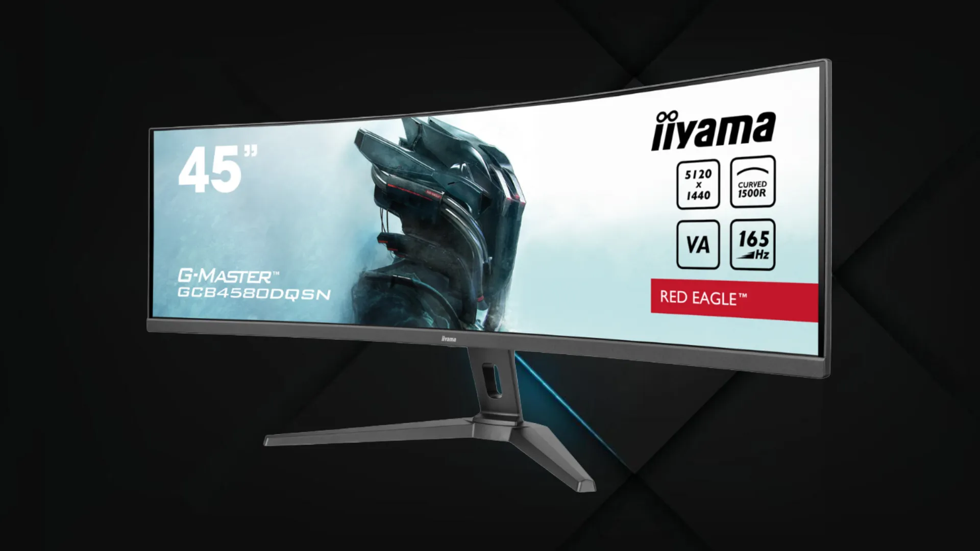 Монитор iiyama 44.5" VA 165Hz GCB4580DQSN-B1 (UA)