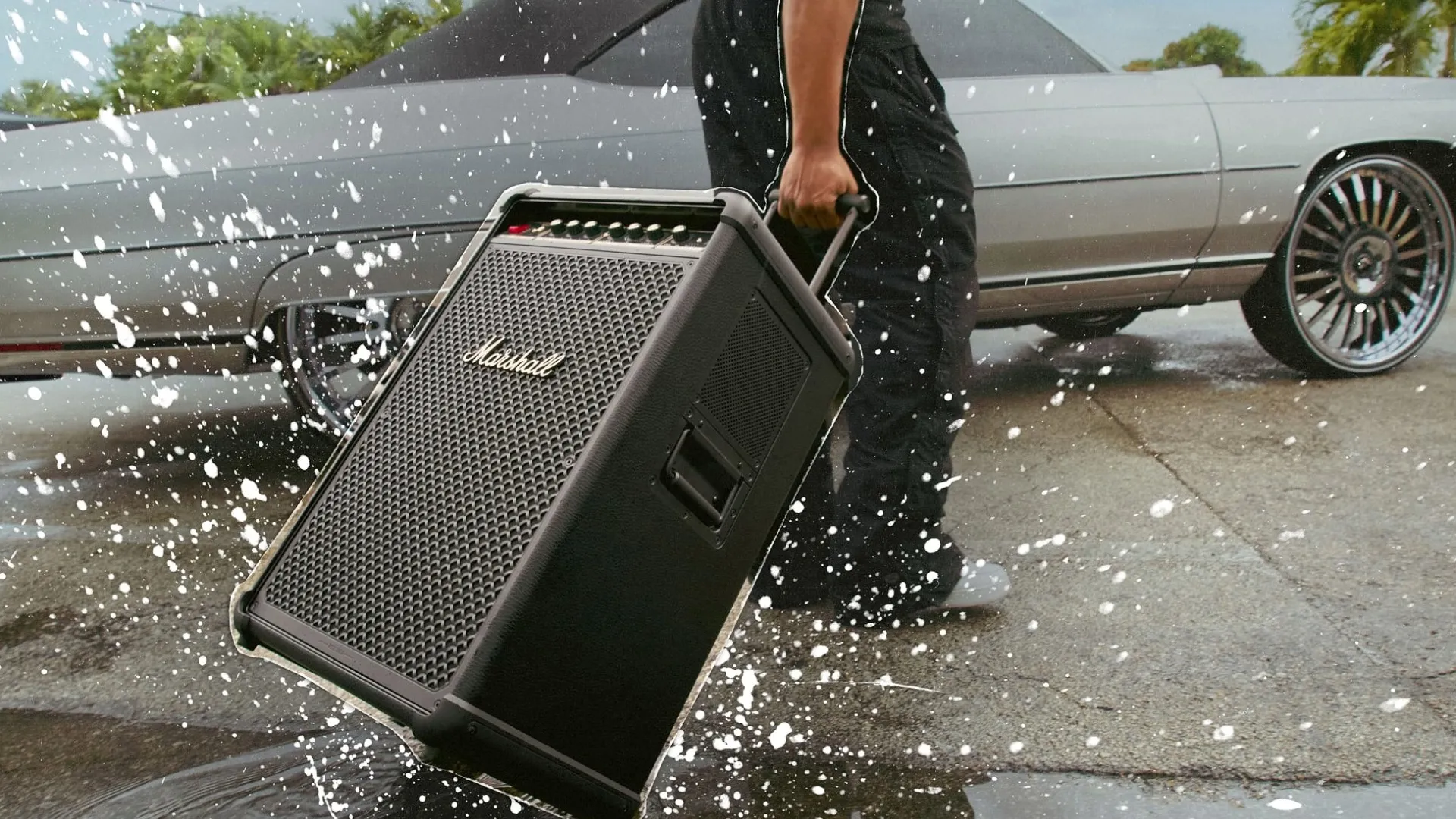 Акустика Marshall Bromley 750 Party Speaker (Black and Brass)